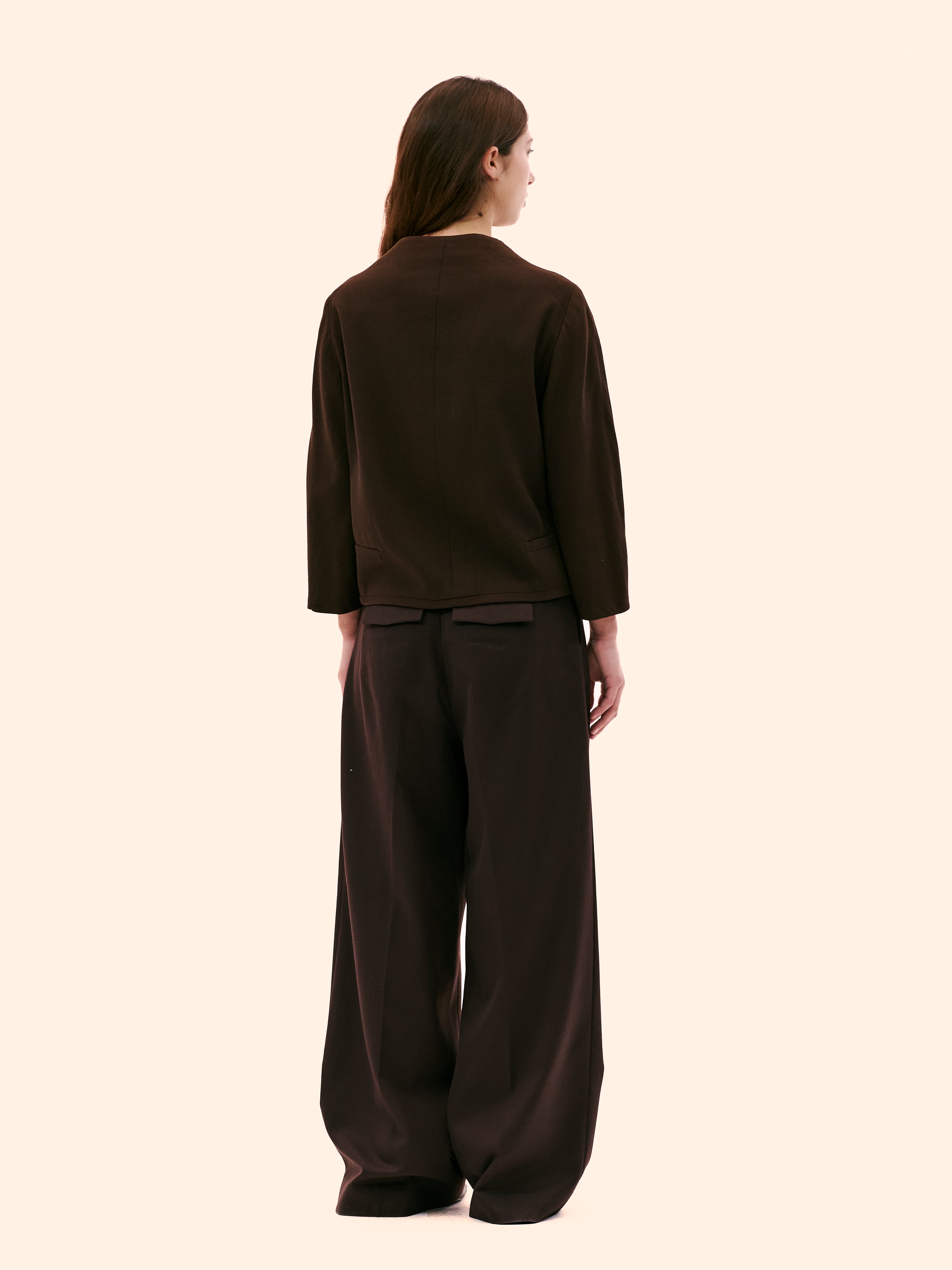 1960S CHRISTIAN DIOR ASYMMETRICAL WRAP JACKET