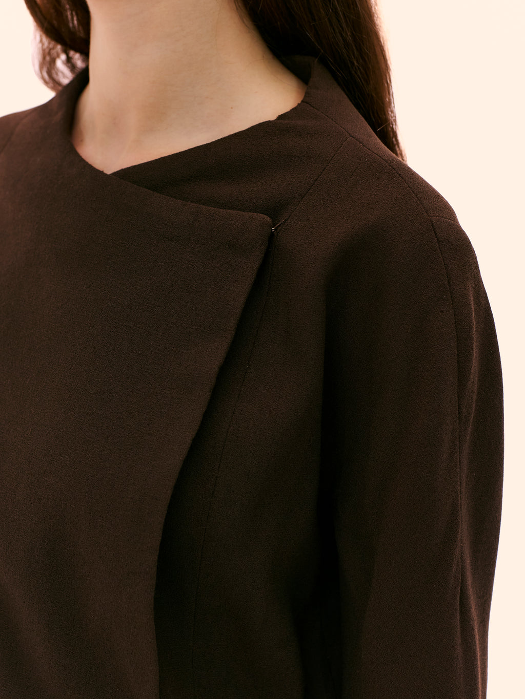 1960S CHRISTIAN DIOR ASYMMETRICAL WRAP JACKET