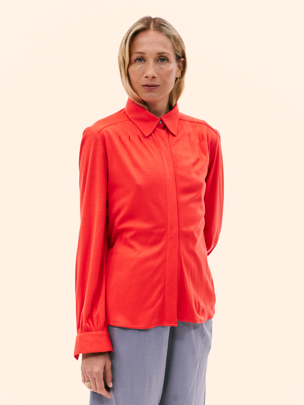 1975 CHLOÉ BY KARL LAGERFELD FOUR PIECE SUMMER JERSEY ENSEMBLE