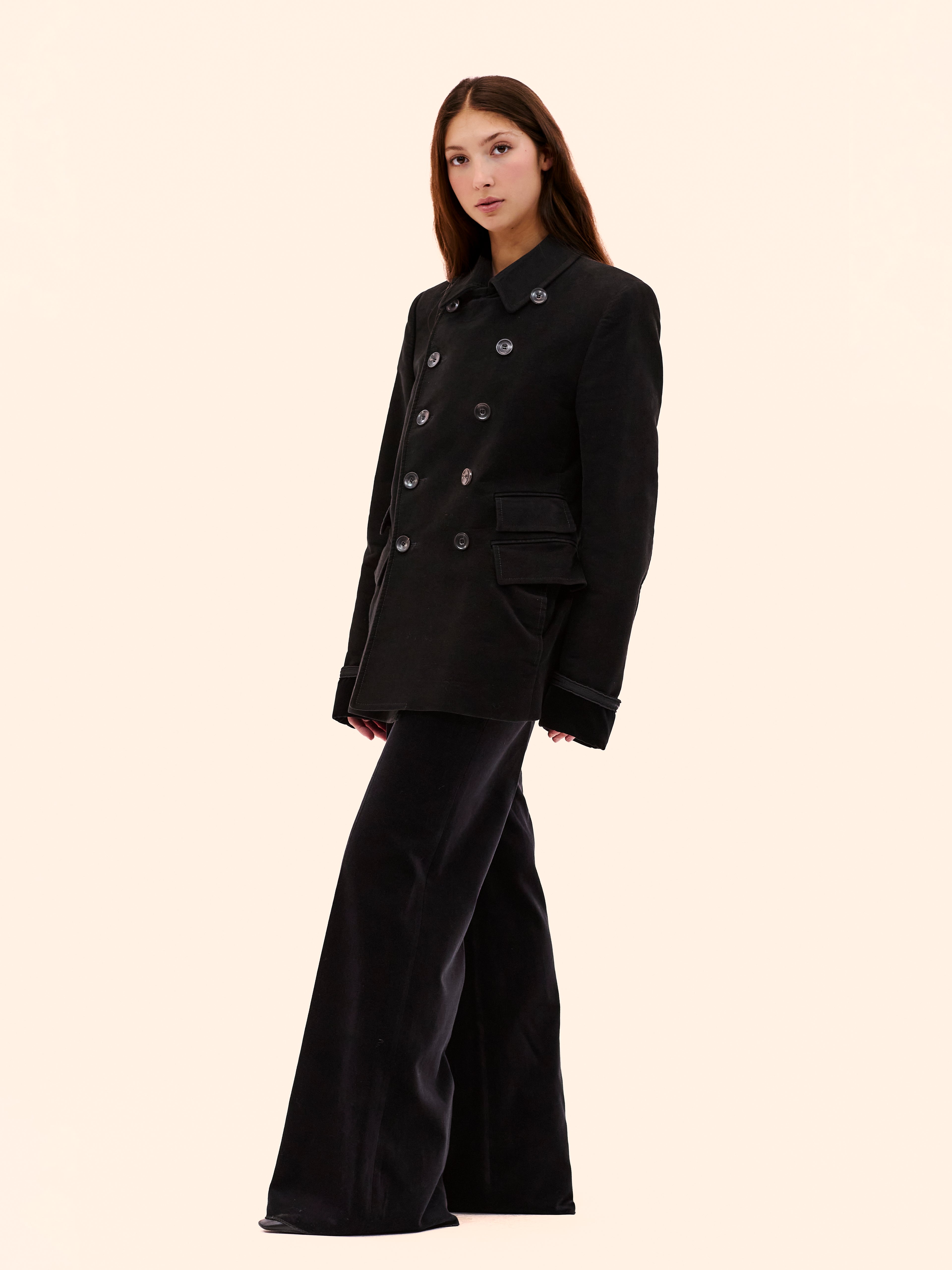 1990'S GUCCI BY TOM FORD PEA COAT JACKET