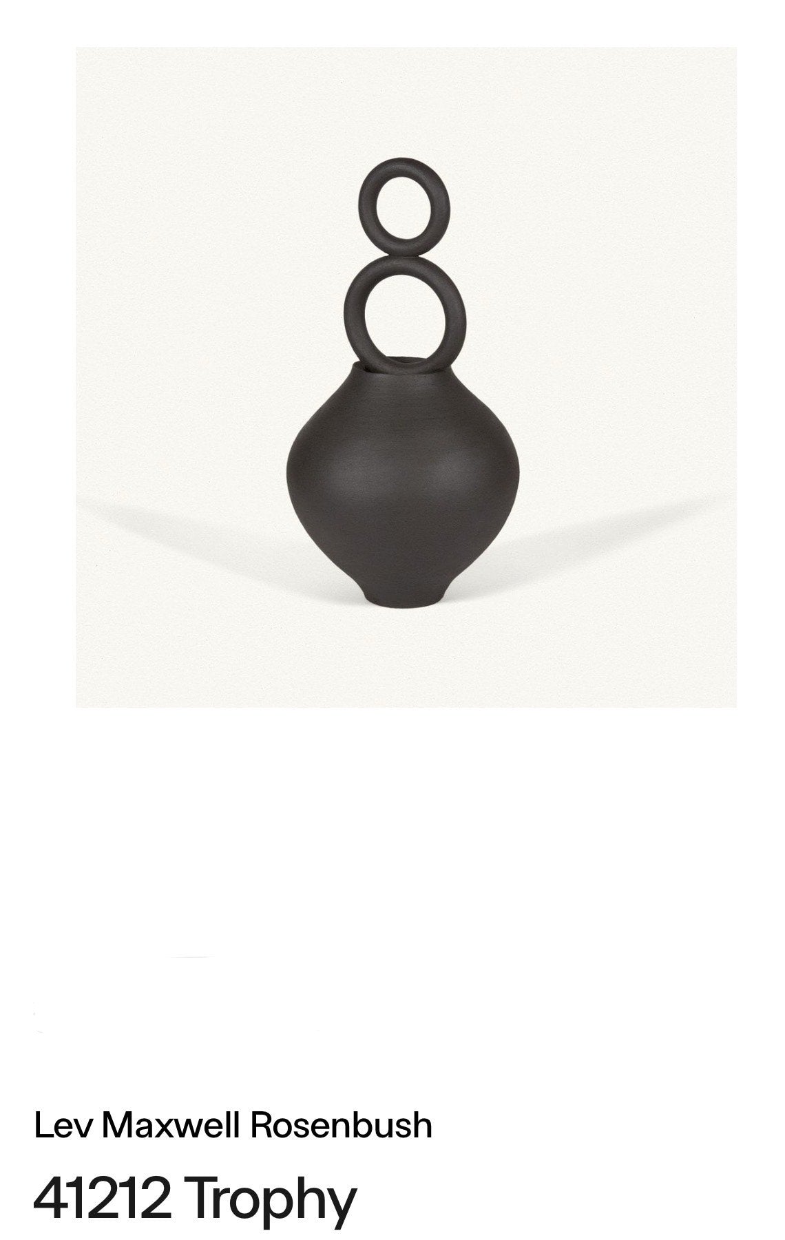 LEV ROSENBUSH POT #41212