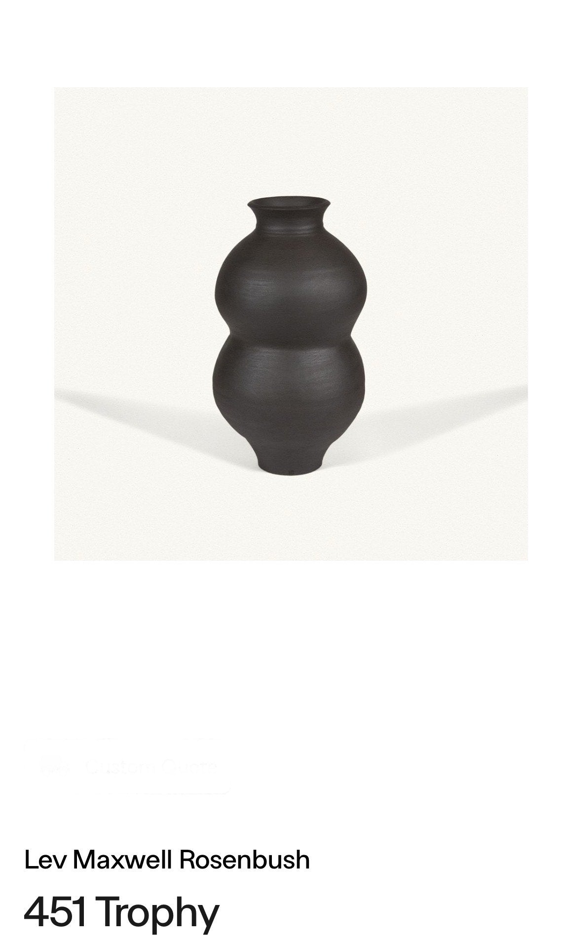 LEV ROSENBUSH POT #451