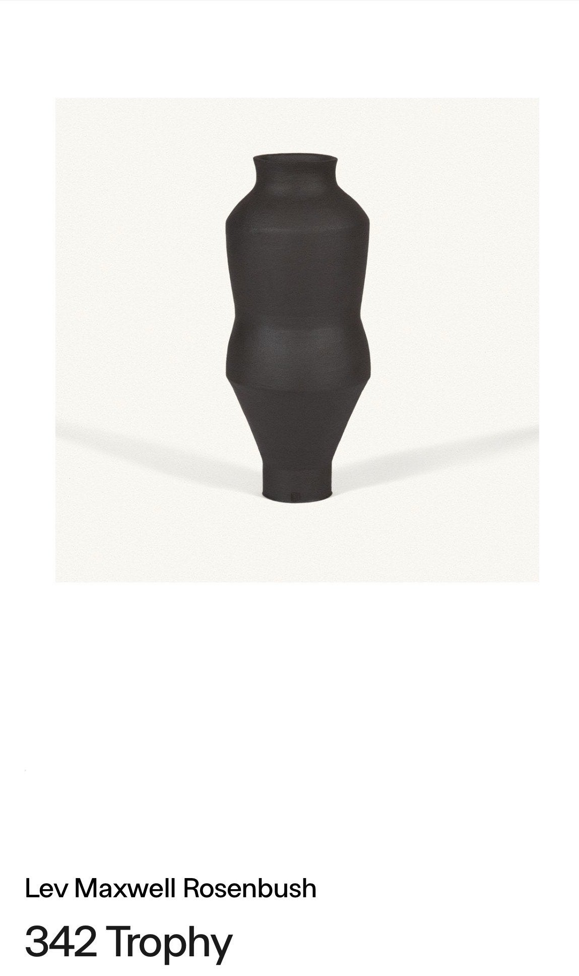 LEV ROSENBUSH POT #342