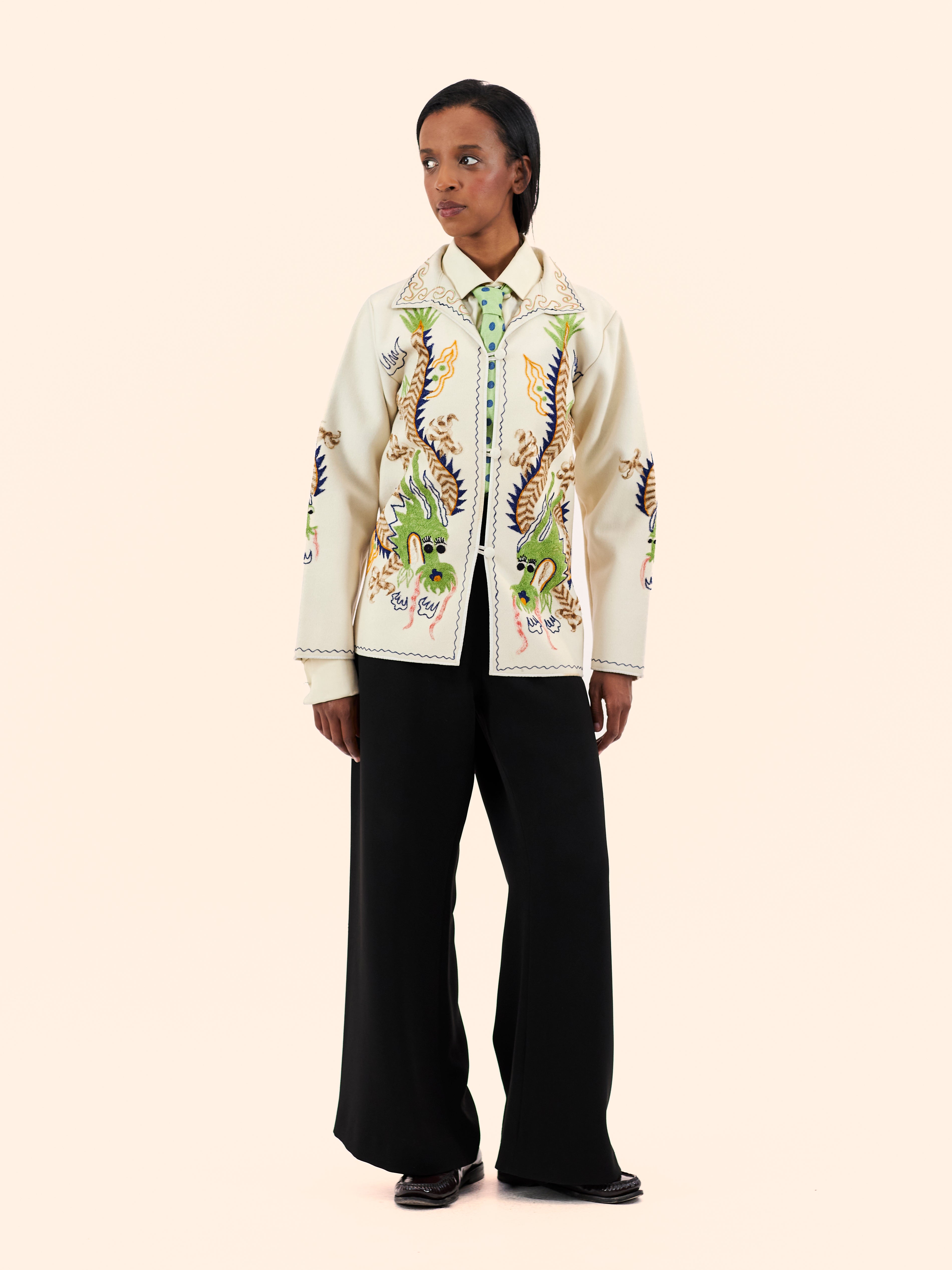 1940'S JAPANESE EMBROIDERED SOUVENIR JACKET