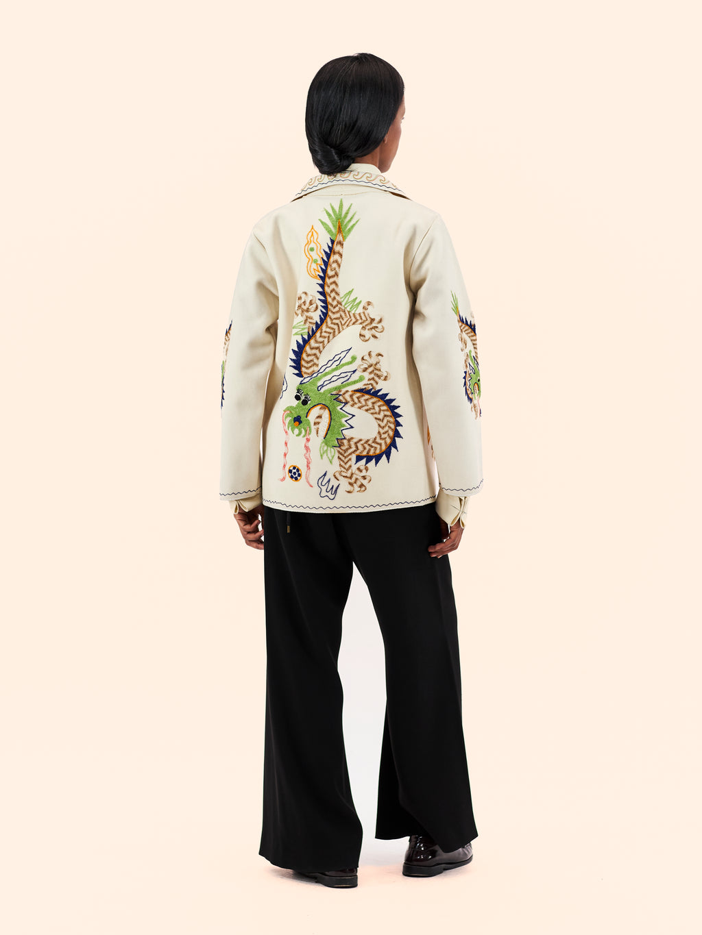 1940'S JAPANESE EMBROIDERED SOUVENIR JACKET
