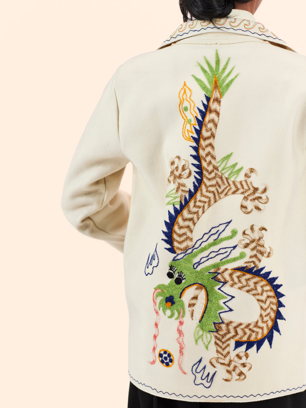 1940'S JAPANESE EMBROIDERED SOUVENIR JACKET