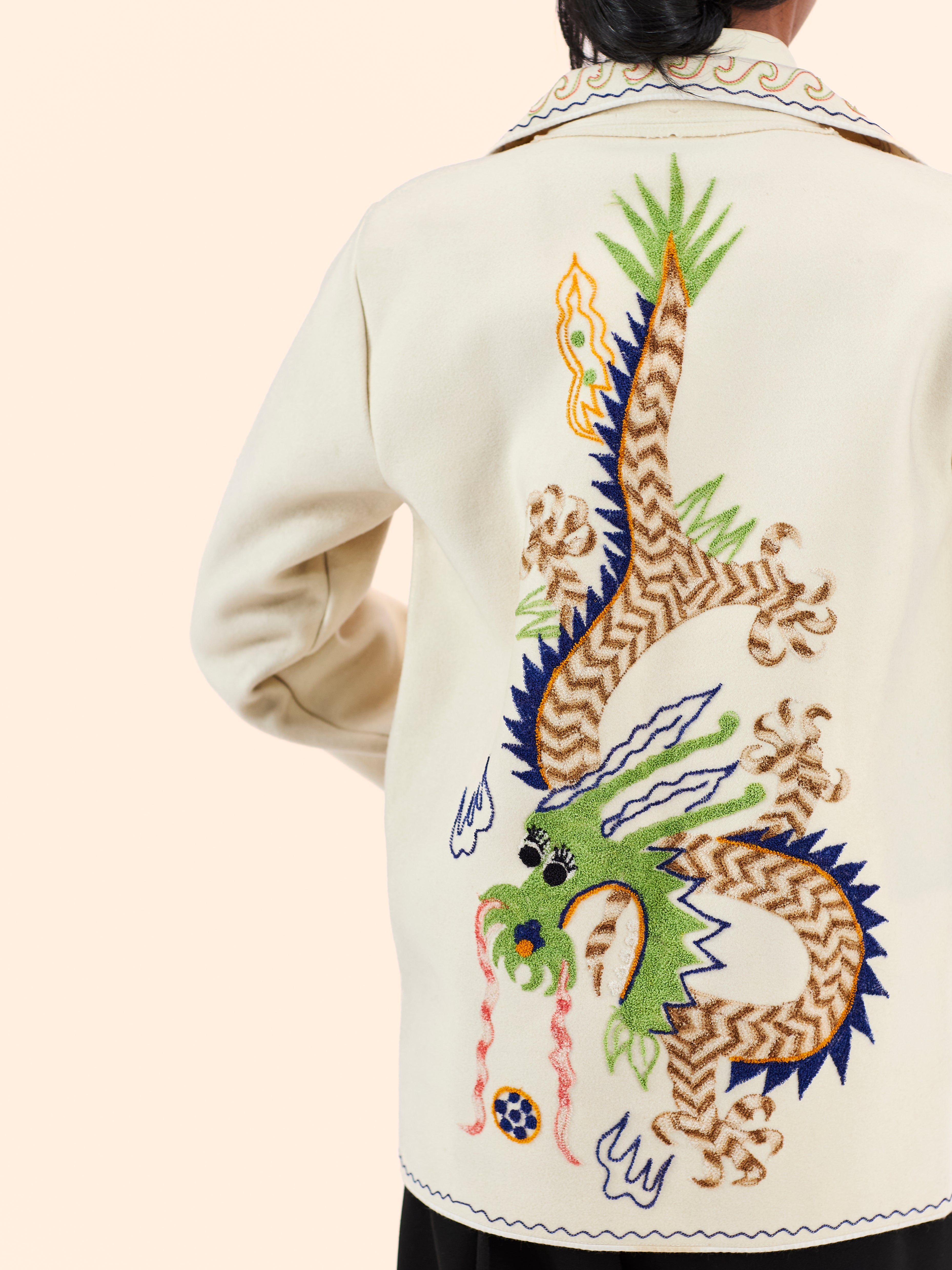 1940'S JAPANESE EMBROIDERED SOUVENIR JACKET