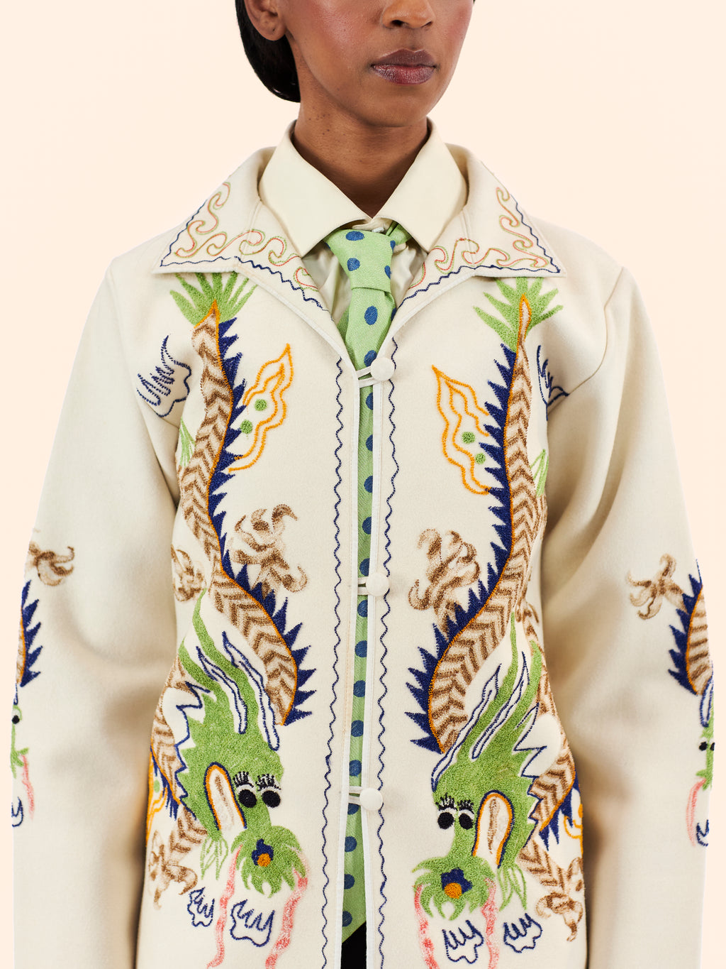 1940'S JAPANESE EMBROIDERED SOUVENIR JACKET