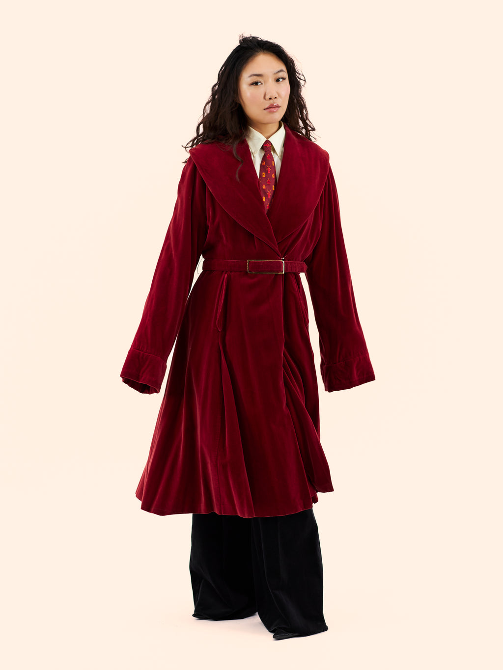 1940'S VELVET OPERA COAT