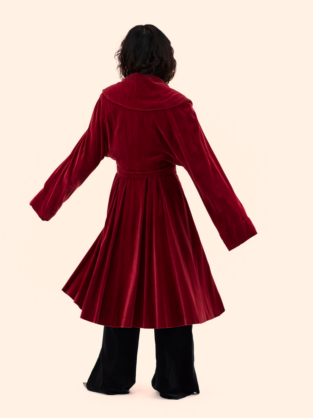 1940'S VELVET OPERA COAT
