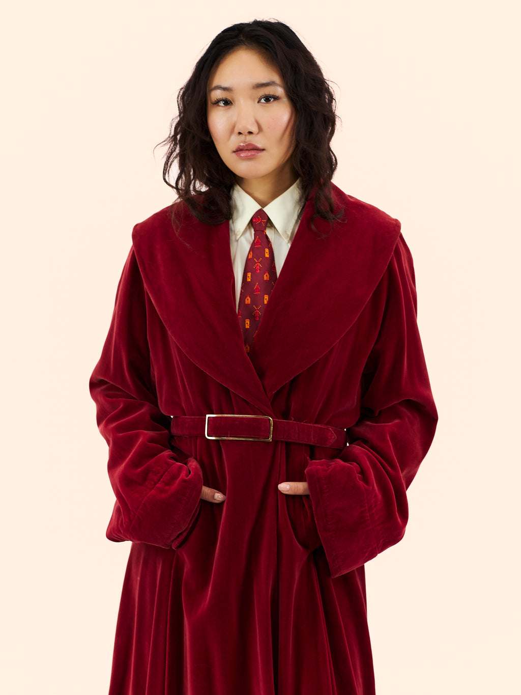 1940'S VELVET OPERA COAT