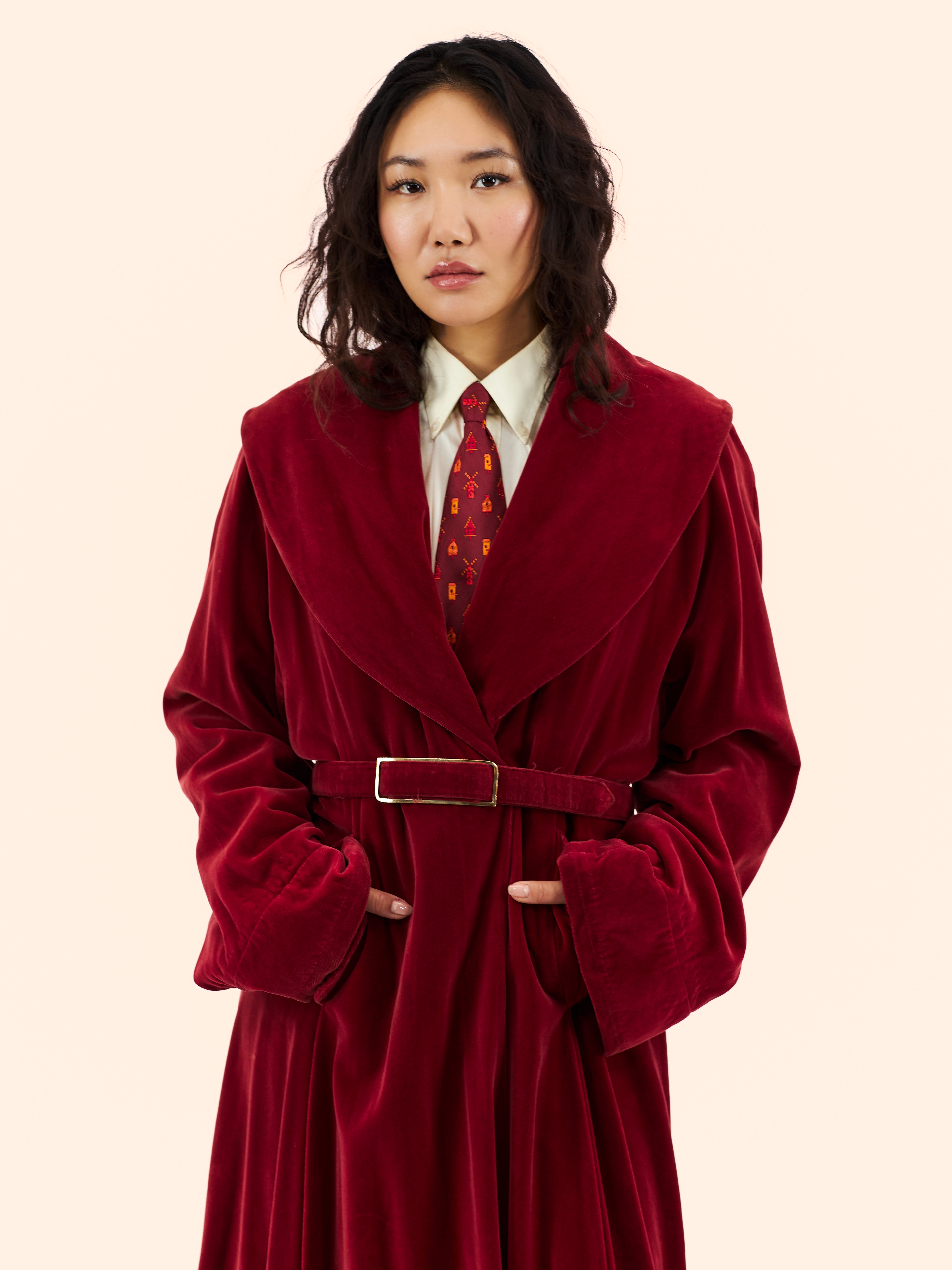 1940'S VELVET OPERA COAT