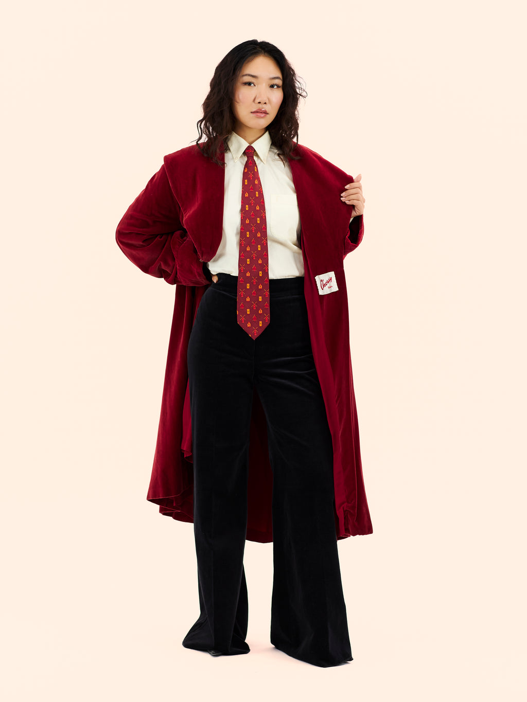 1940'S VELVET OPERA COAT