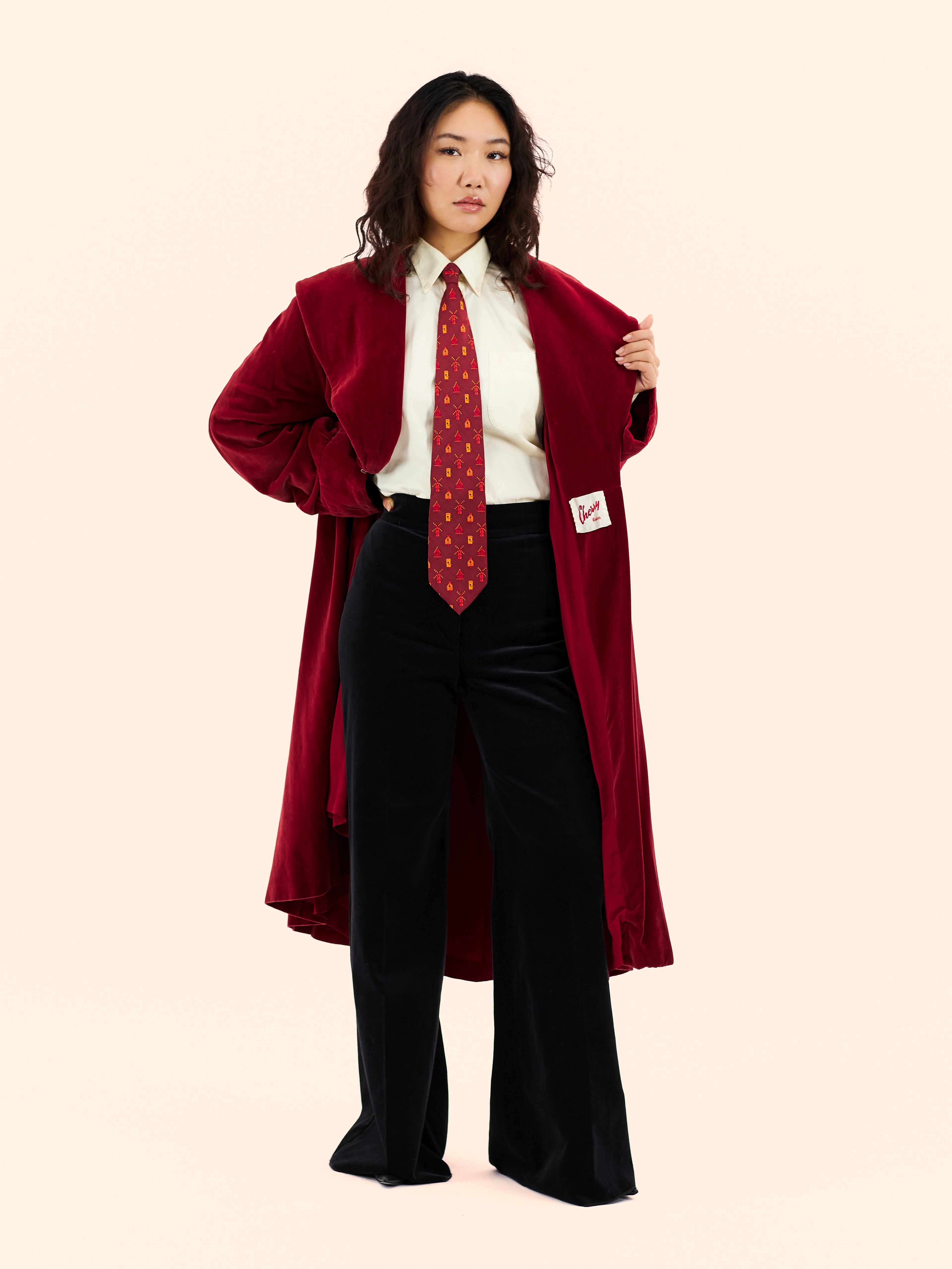 1940'S VELVET OPERA COAT