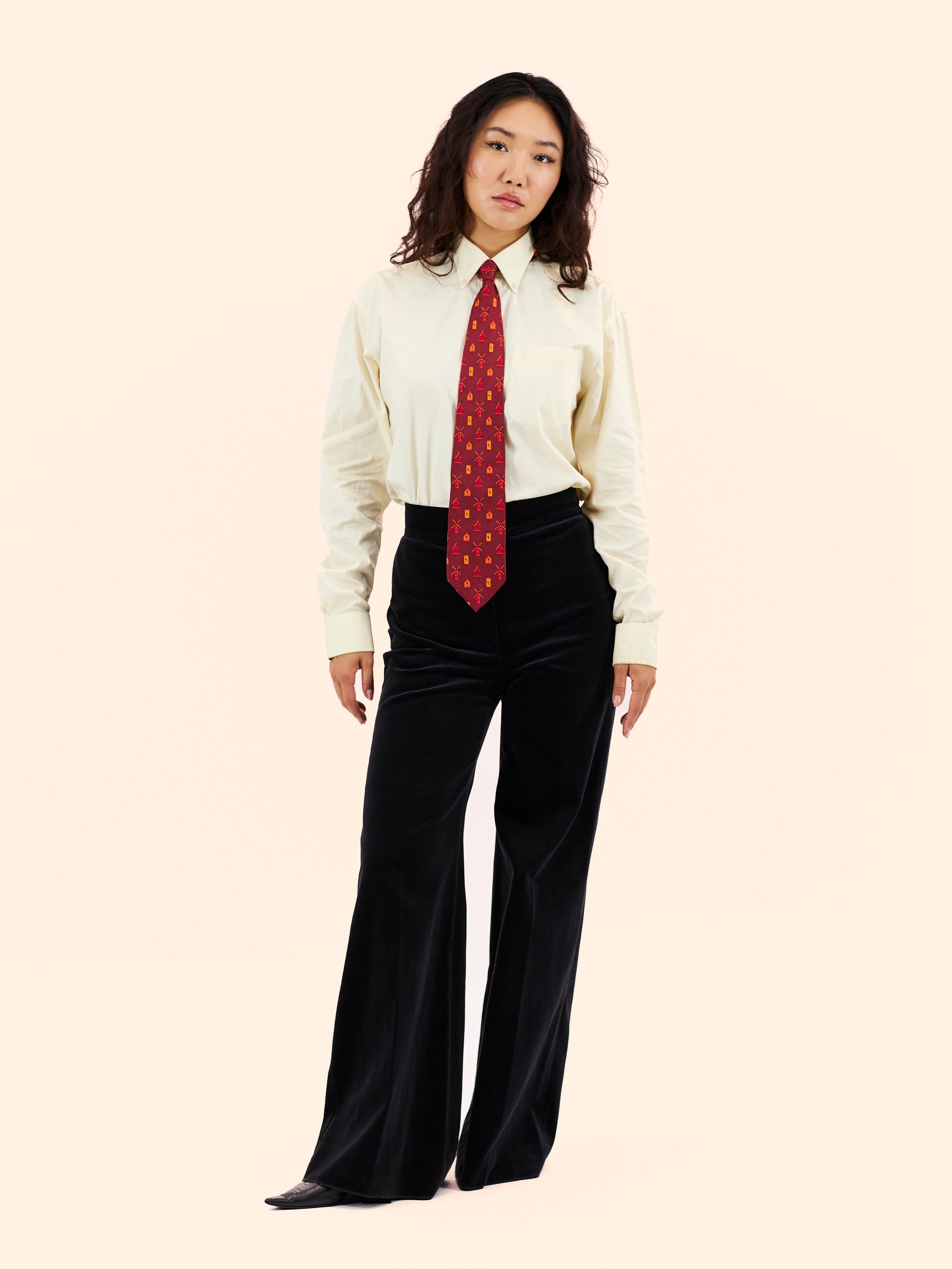 EMMESI CONFEZIONI DEADSTOCK VELVET TROUSERS
