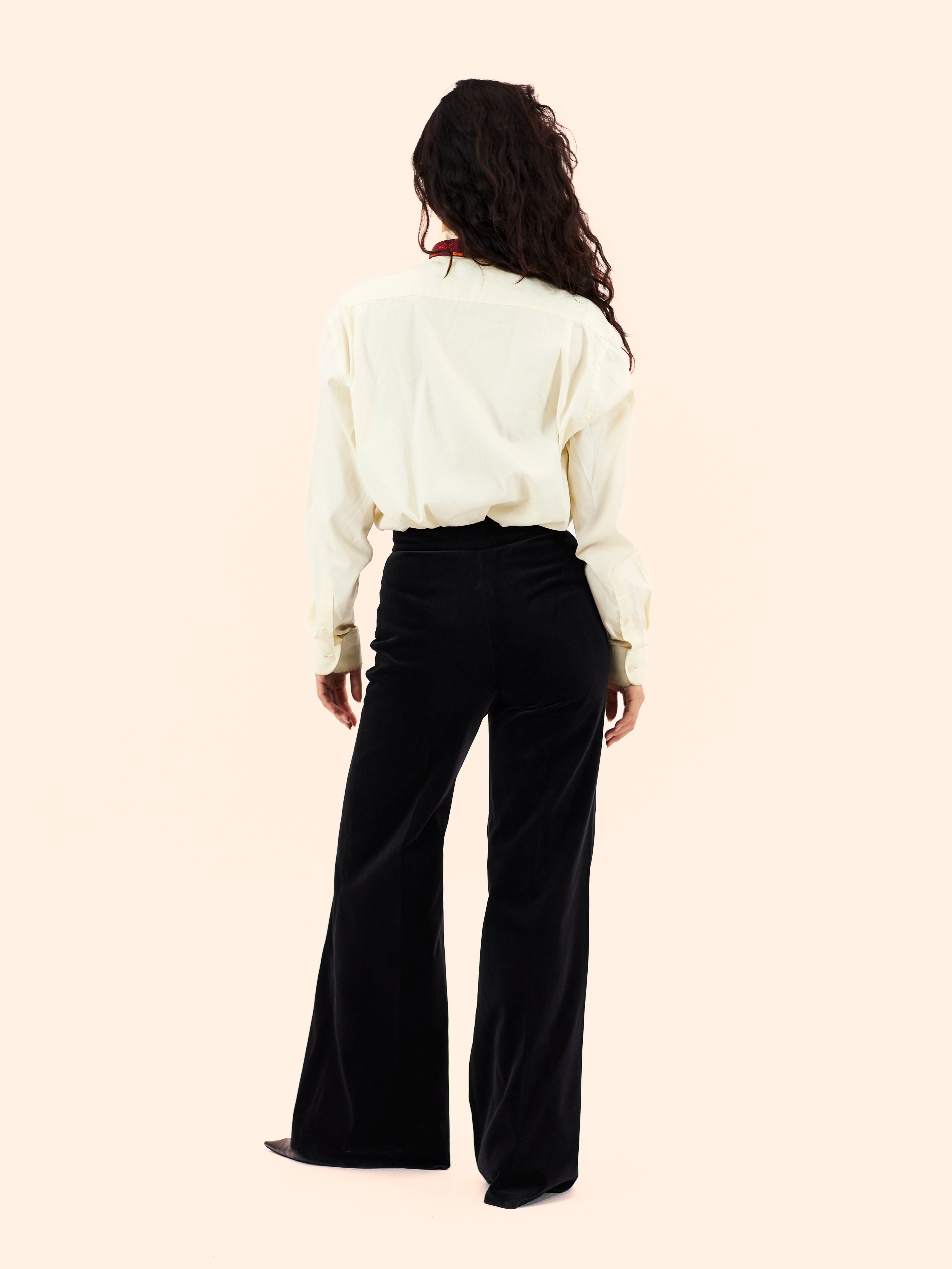 EMMESI CONFEZIONI DEADSTOCK VELVET TROUSERS
