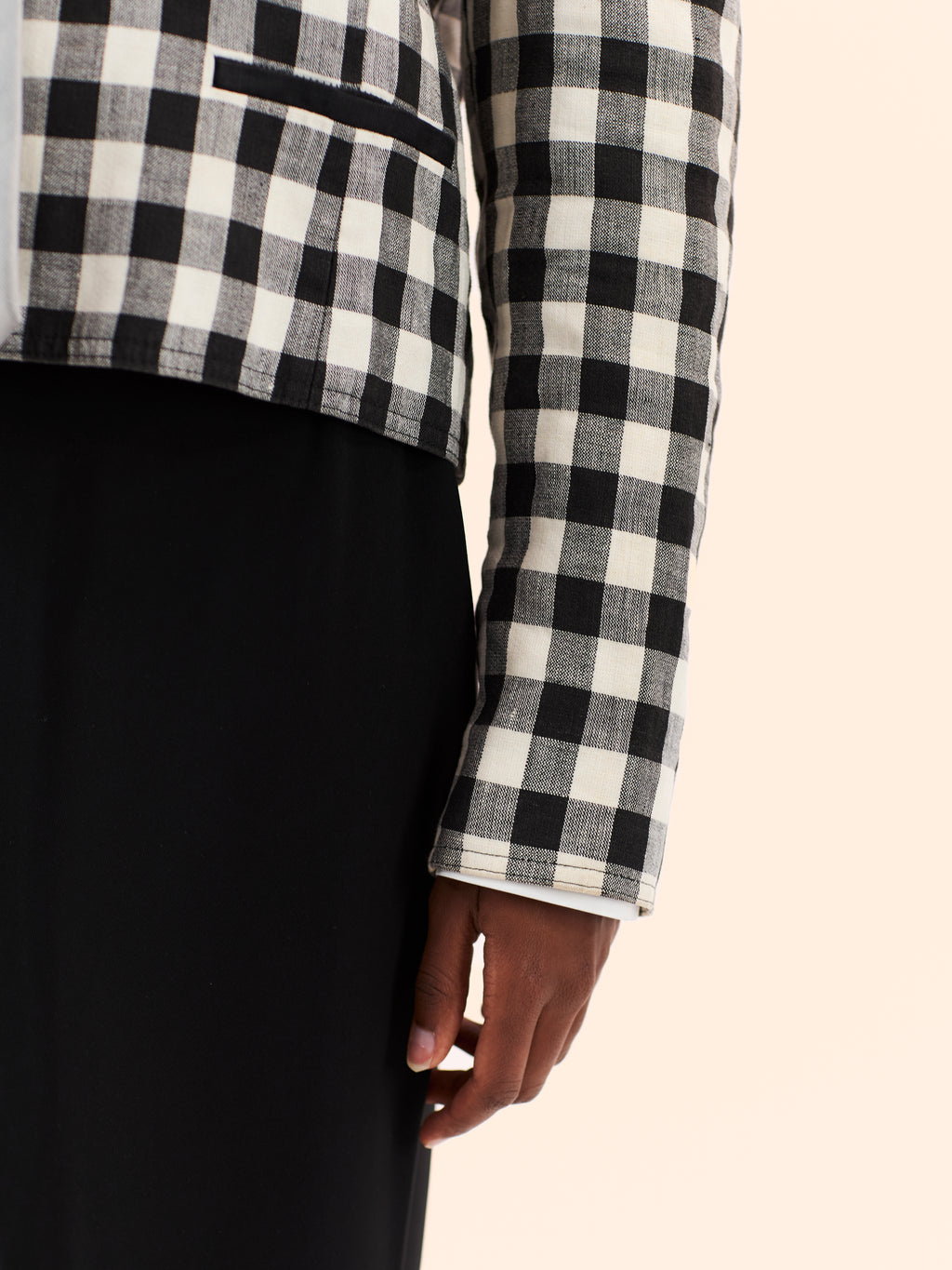 1960'S VALENTINO CHECK BLAZER