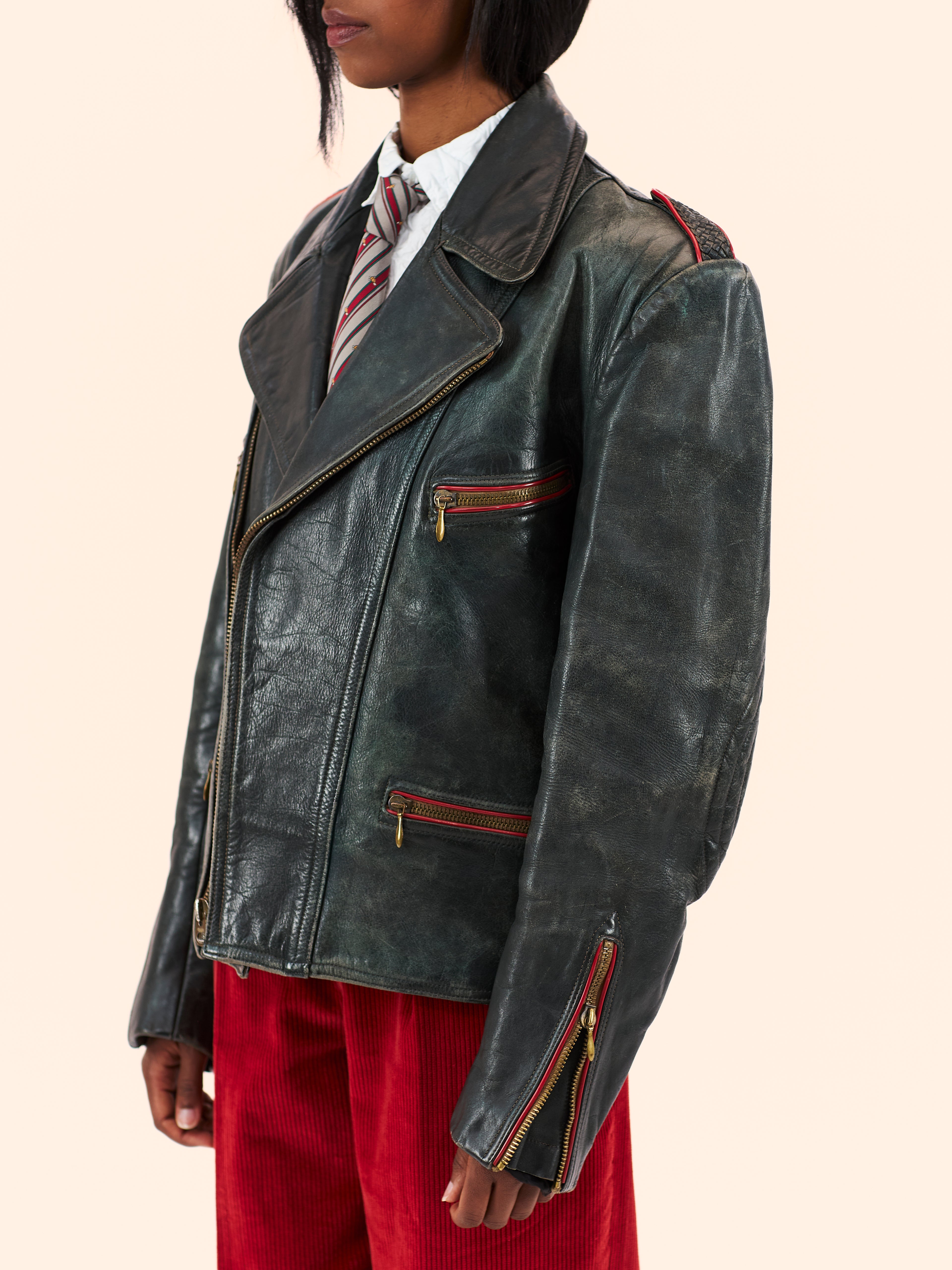 1950'S GERMAN MOTORCYCLE JACKET