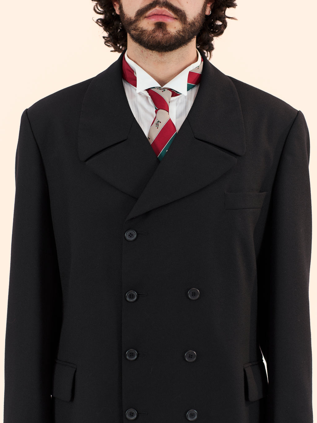 1990'S REISS MOD STYLE DOUBLE BREASTED SUIT