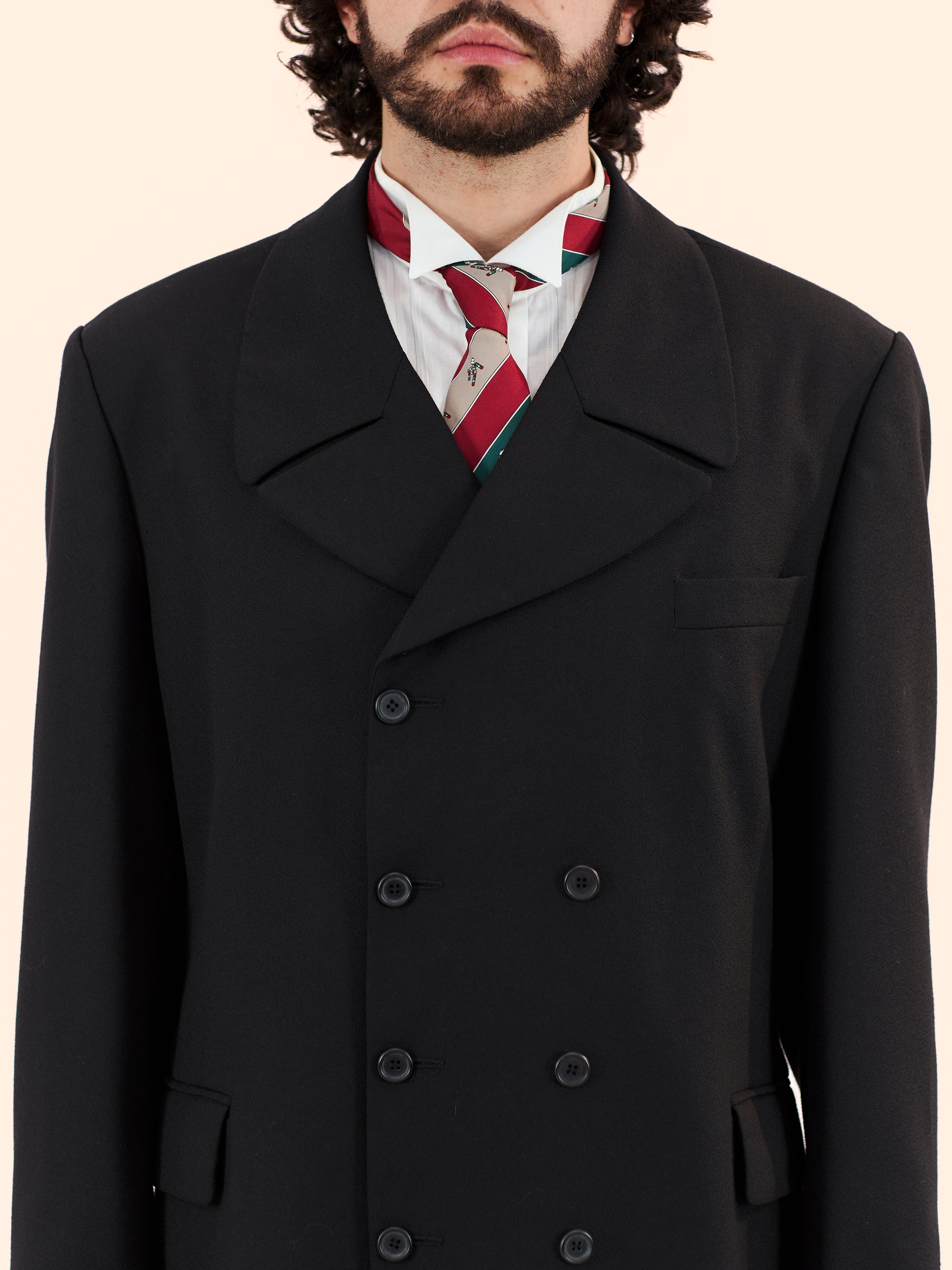 1990'S REISS MOD STYLE DOUBLE BREASTED SUIT