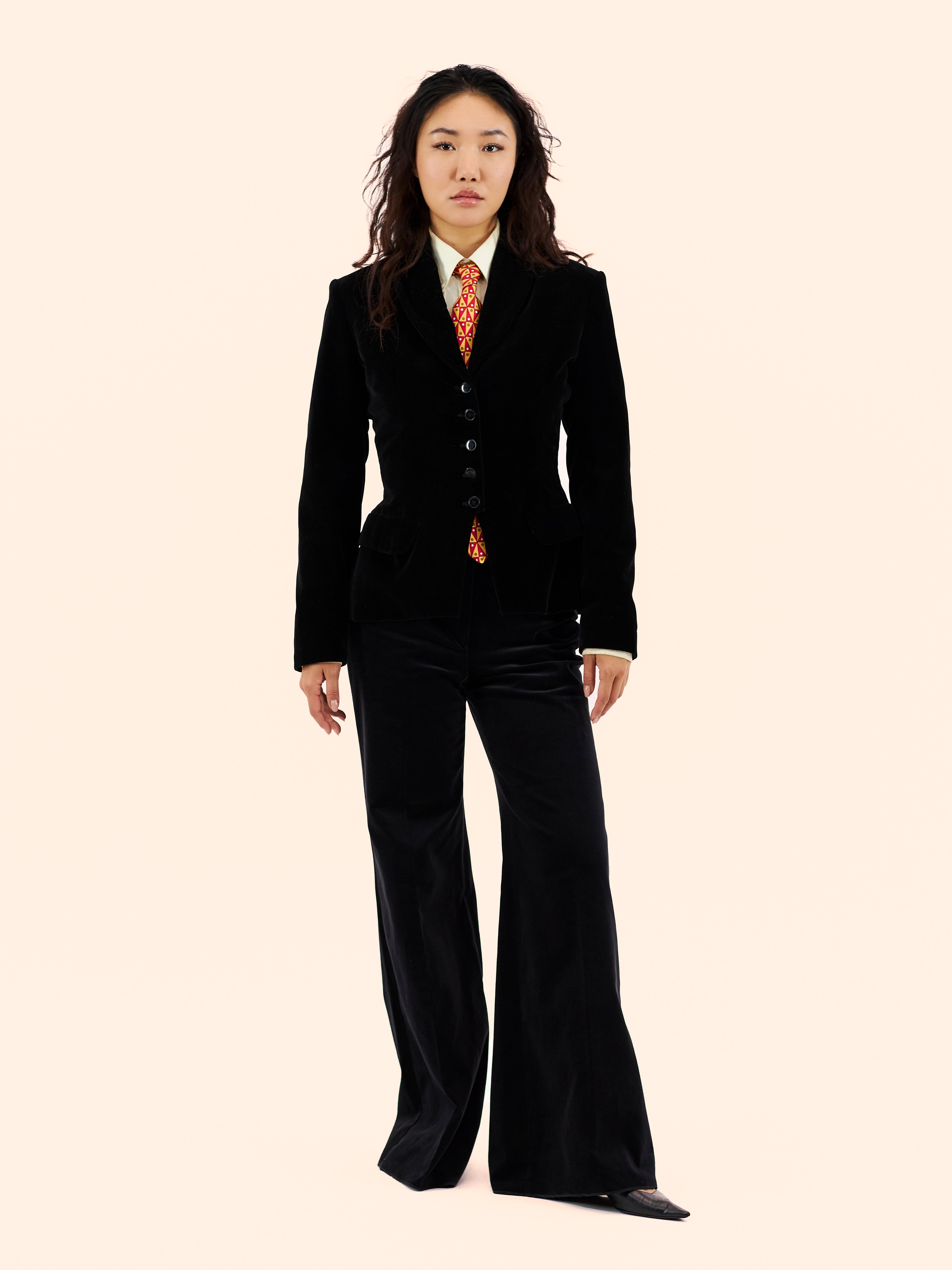 EMMESI CONFEZIONI DEADSTOCK VELVET TROUSERS