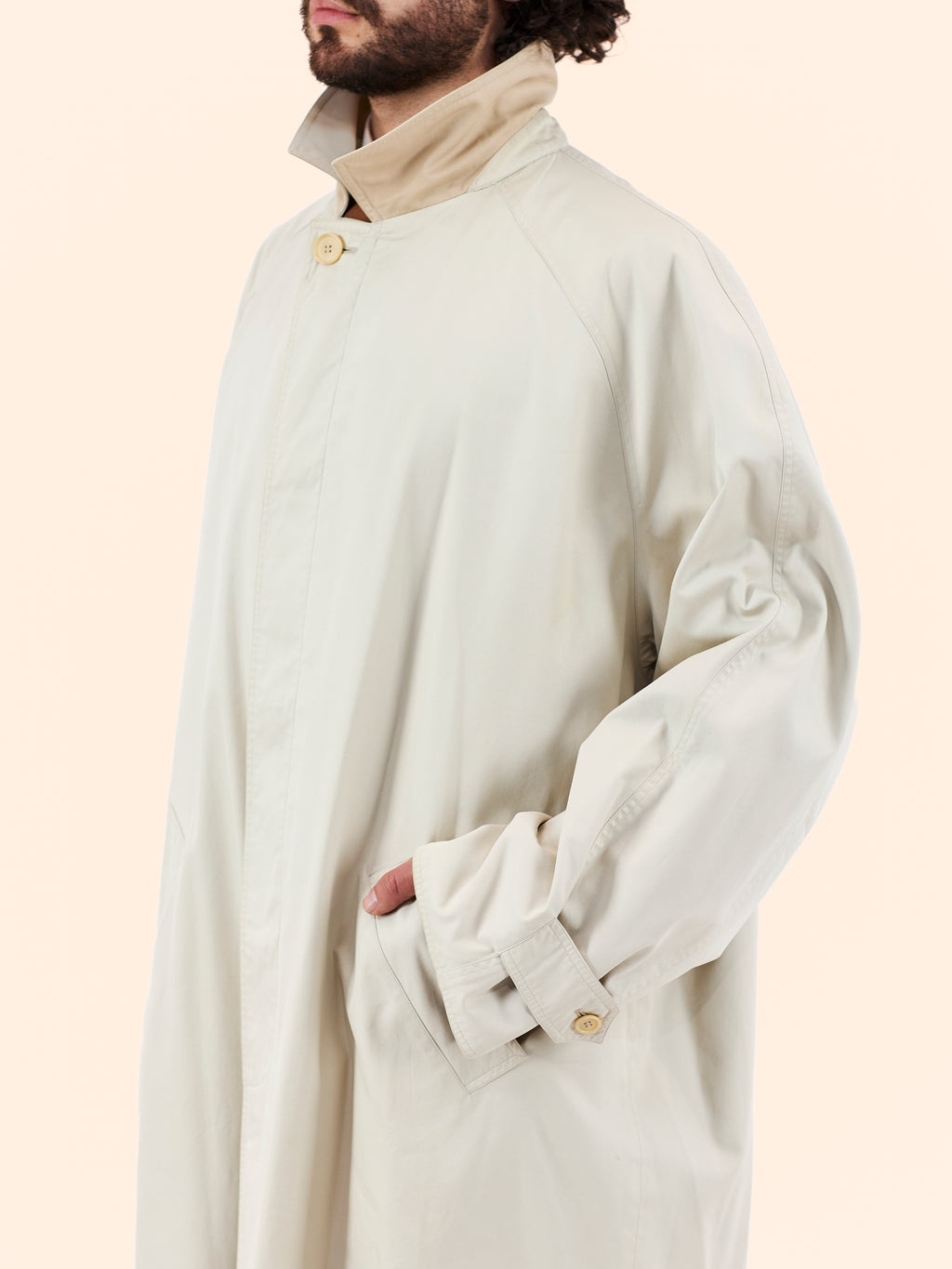 1990'S GUCCI BY TOM FORD REVERSIBLE TRENCH 