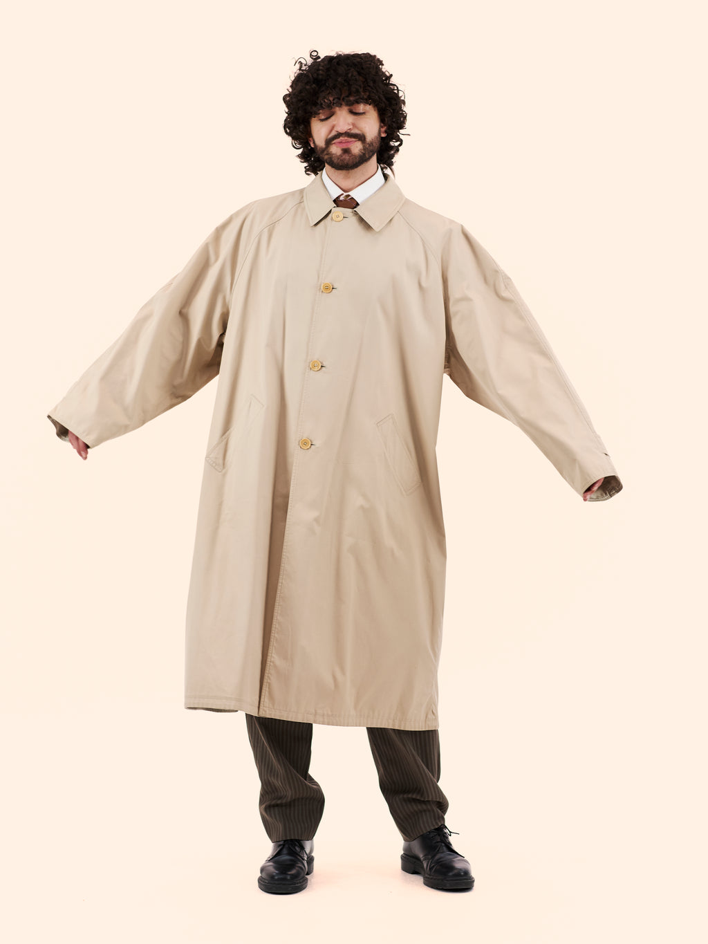 1990'S GUCCI BY TOM FORD REVERSIBLE TRENCH 