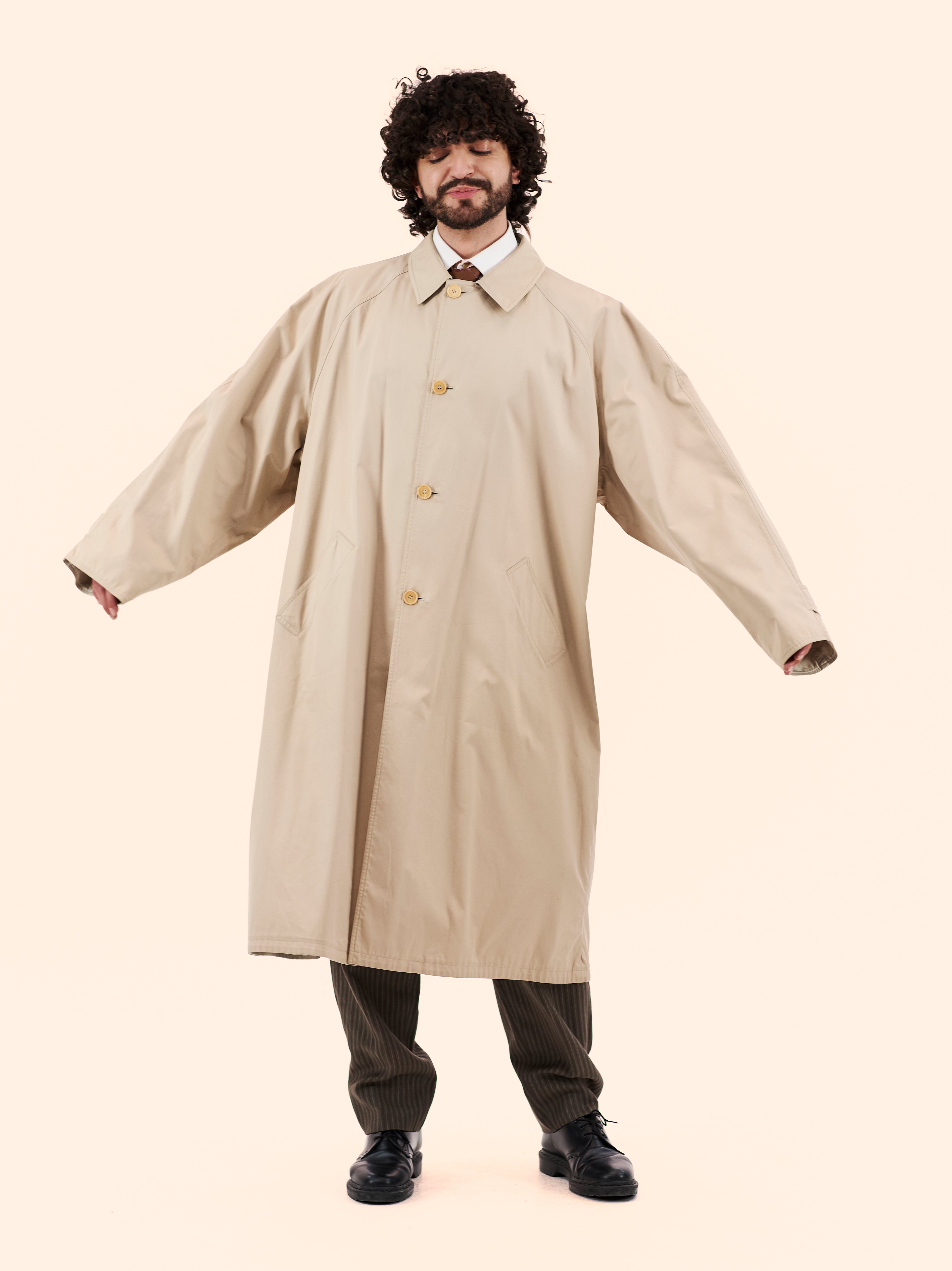 1990'S GUCCI BY TOM FORD REVERSIBLE TRENCH 