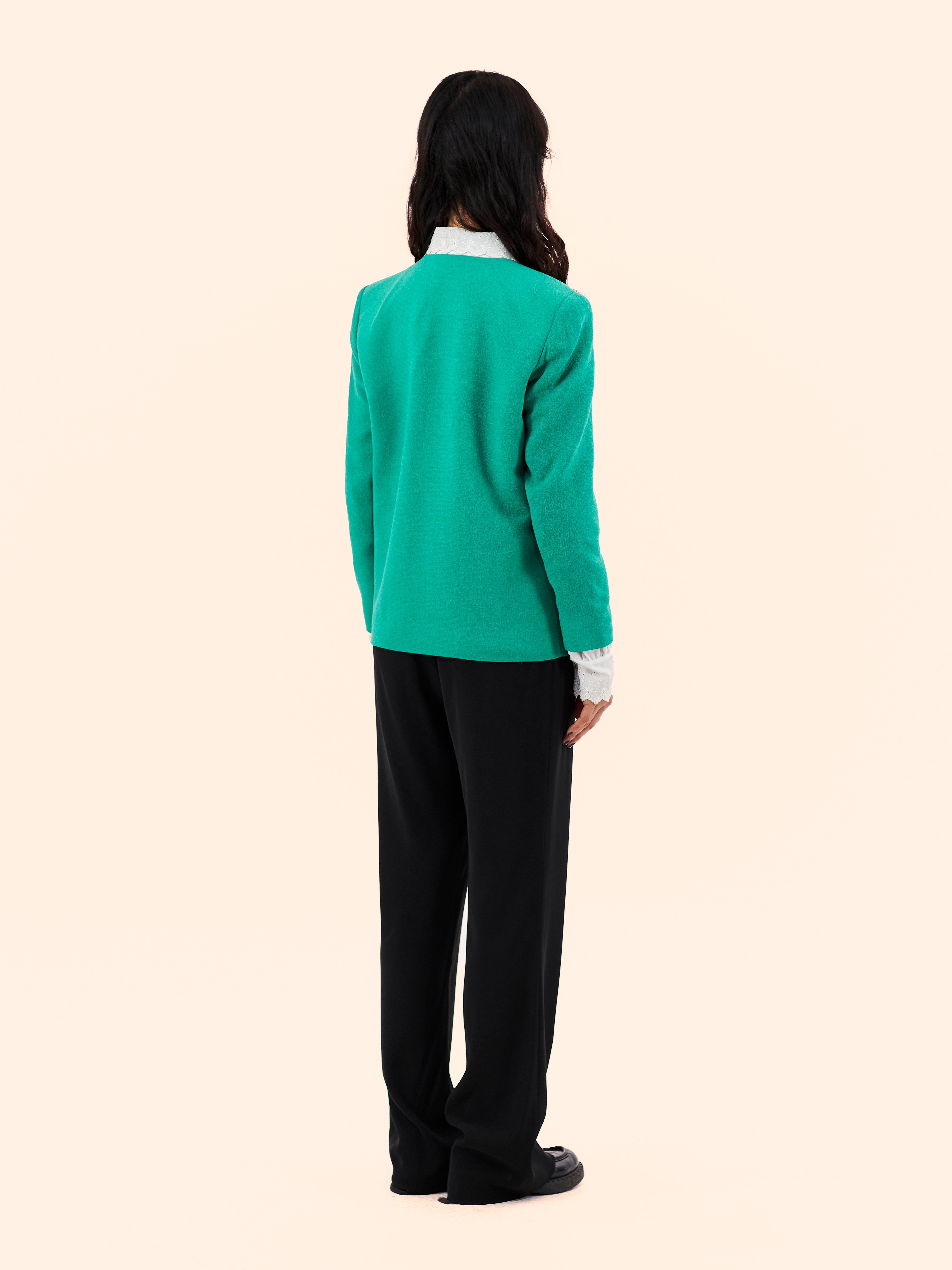 1990'S YVES SAINT LAURENT VARIATION ROPE DESIGN JACKET