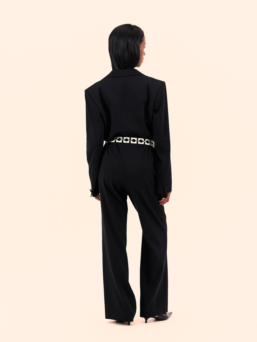 1980'S YVES SAINT LAURENT LE SMOKING JUMPSUIT