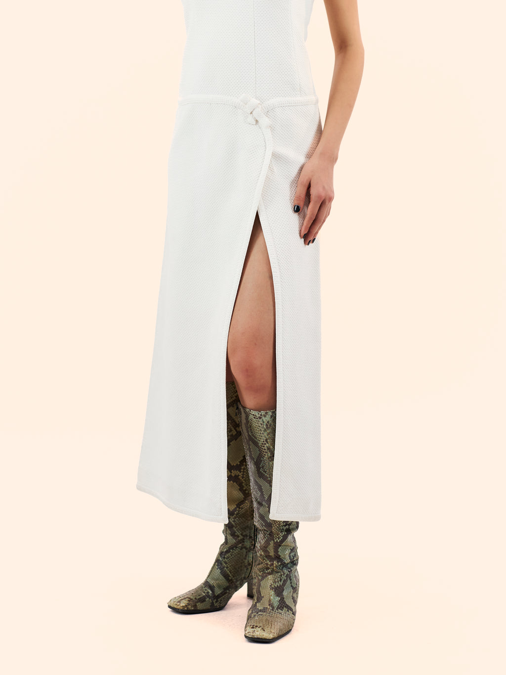 1990'S GUCCI BY TOM FORD SNAKE SKIN BOOTS
