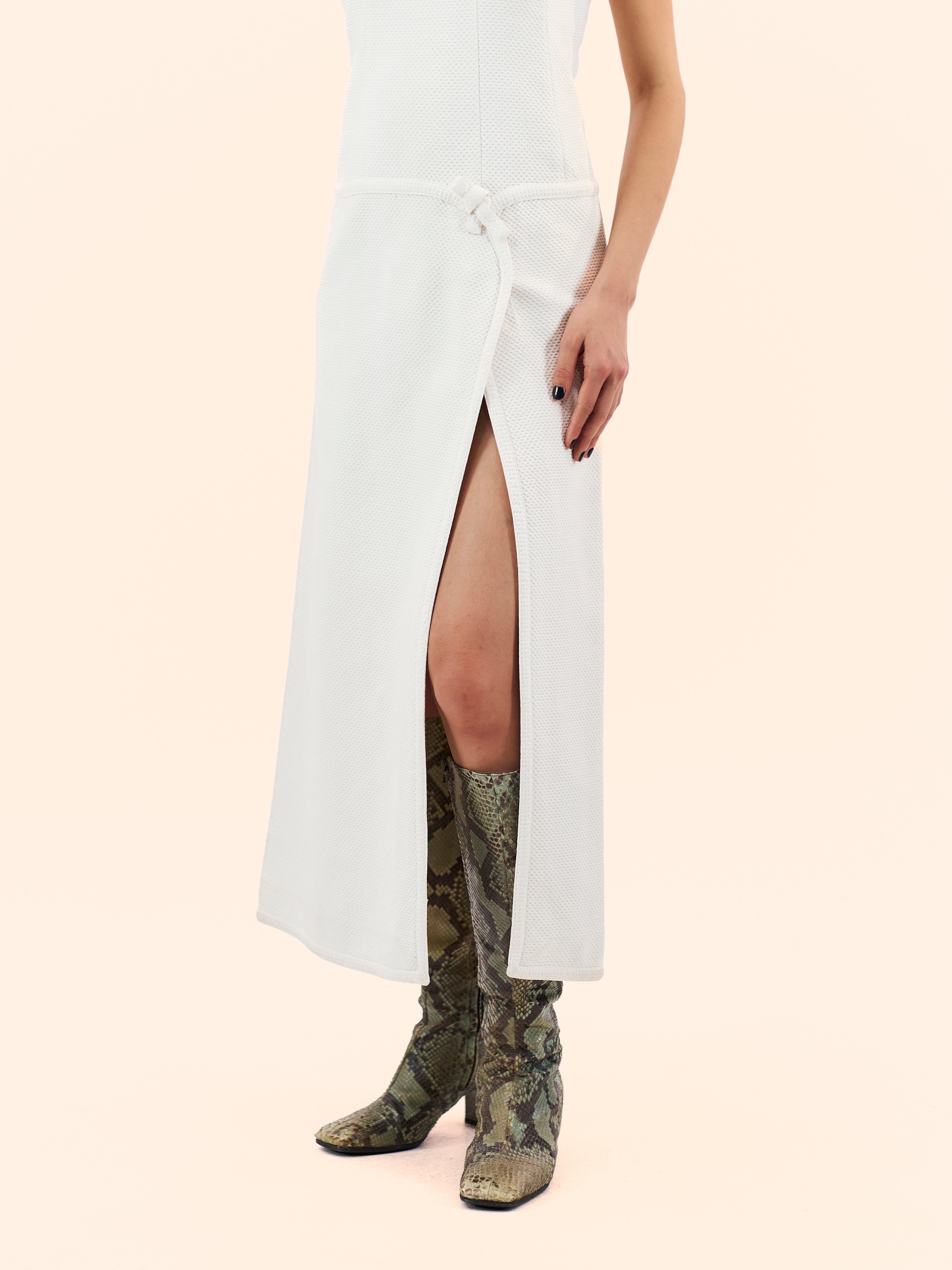1990'S GUCCI BY TOM FORD SNAKE SKIN BOOTS