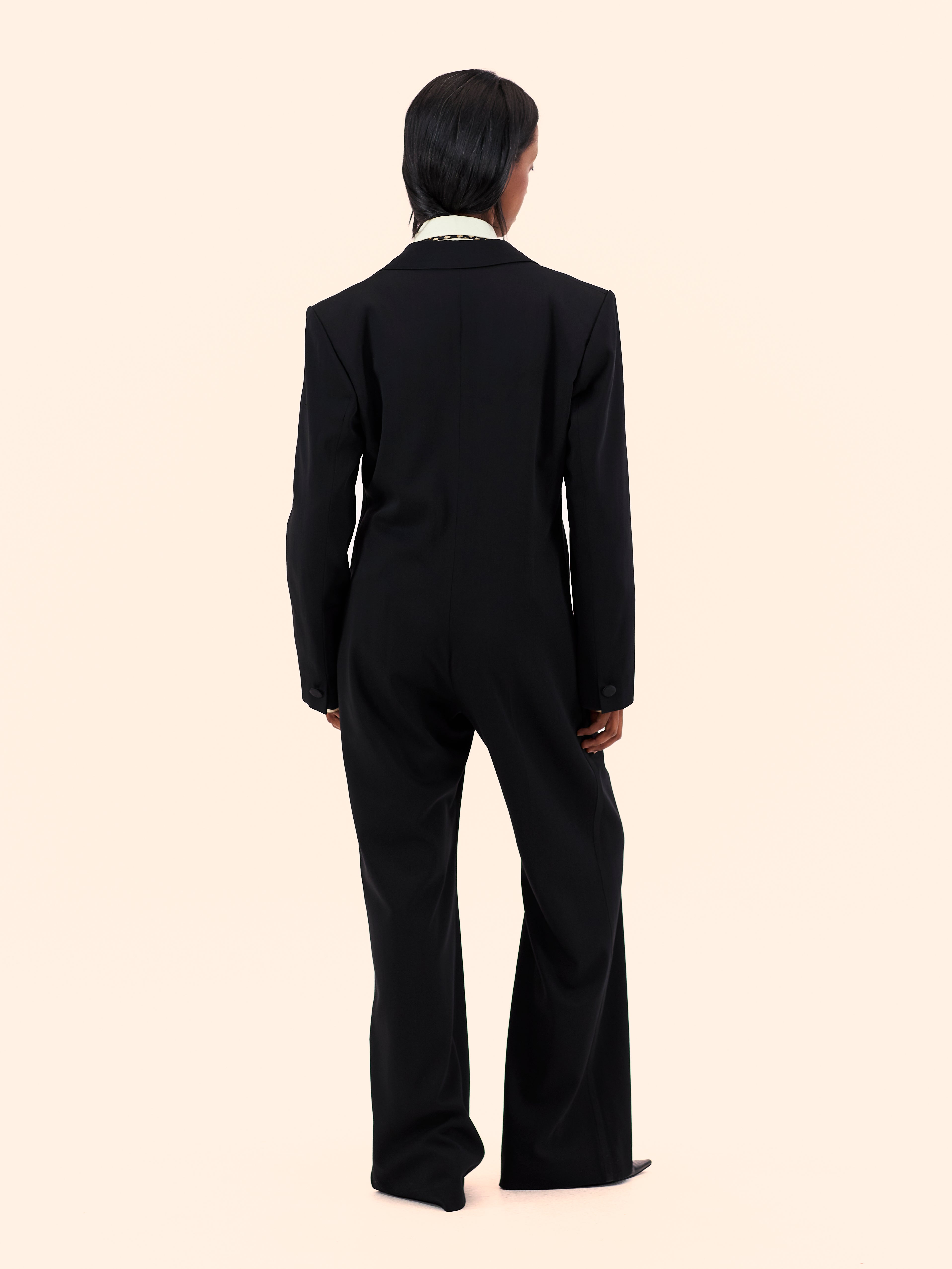 1980'S YVES SAINT LAURENT LE SMOKING JUMPSUIT