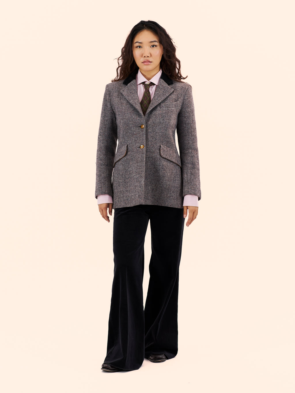 AW89-90 'VOYAGE TO CYTHERA' VIVIENNE WESTWOOD TWEED JACKET