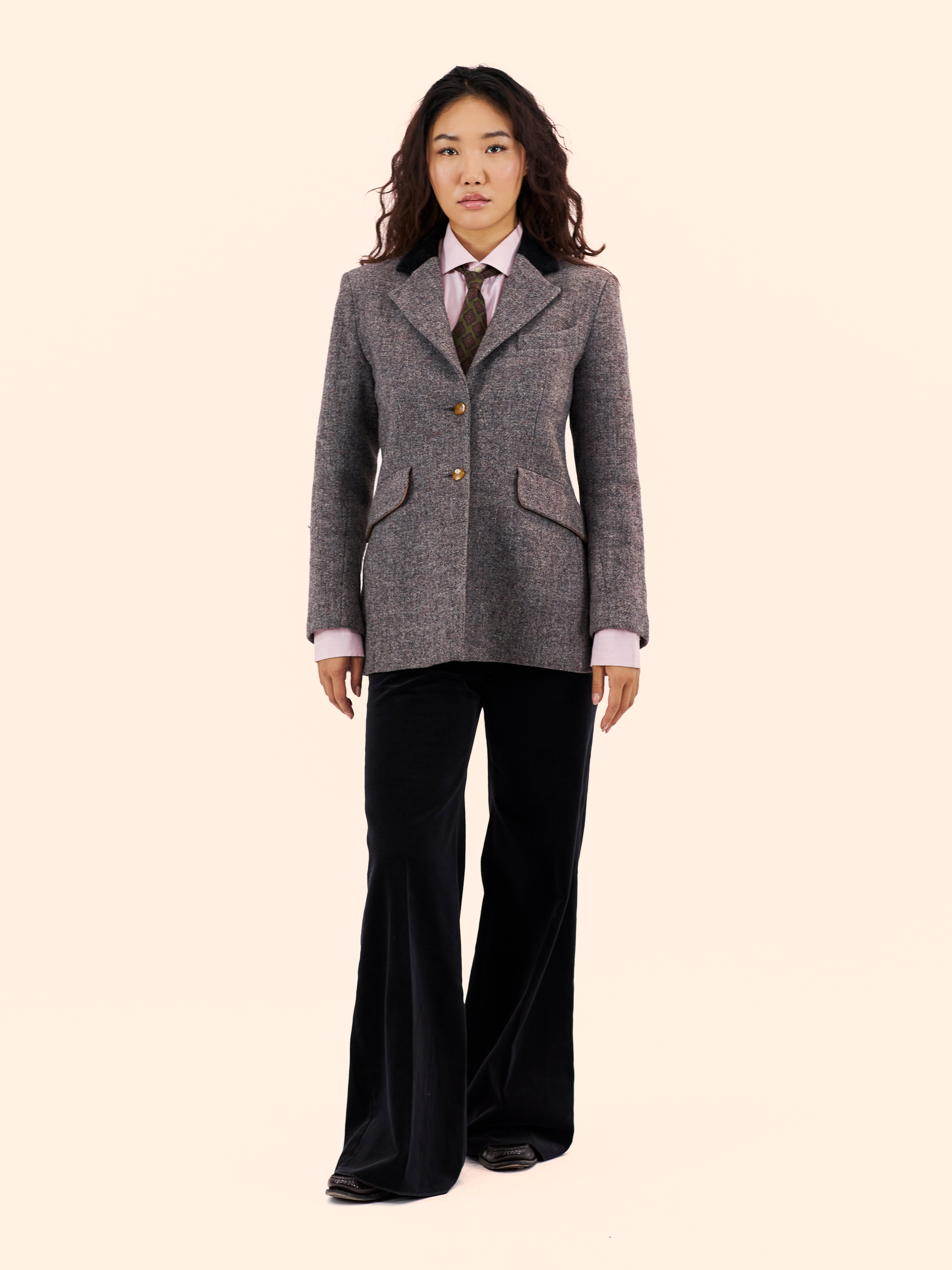 AW89-90 'VOYAGE TO CYTHERA' VIVIENNE WESTWOOD TWEED JACKET