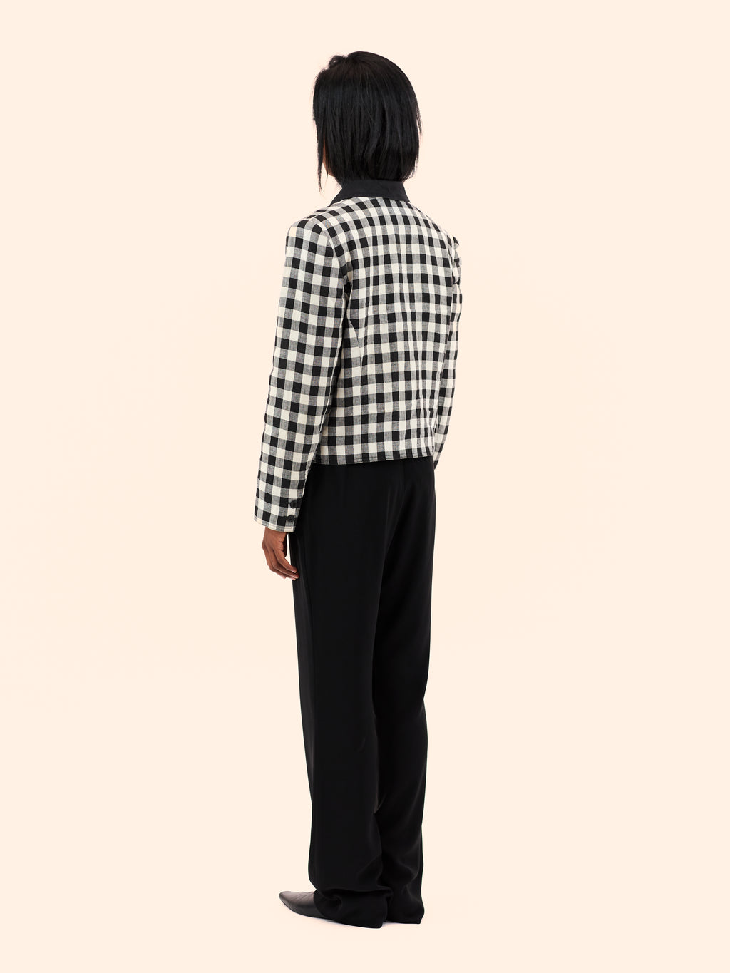 1960'S VALENTINO CHECK BLAZER