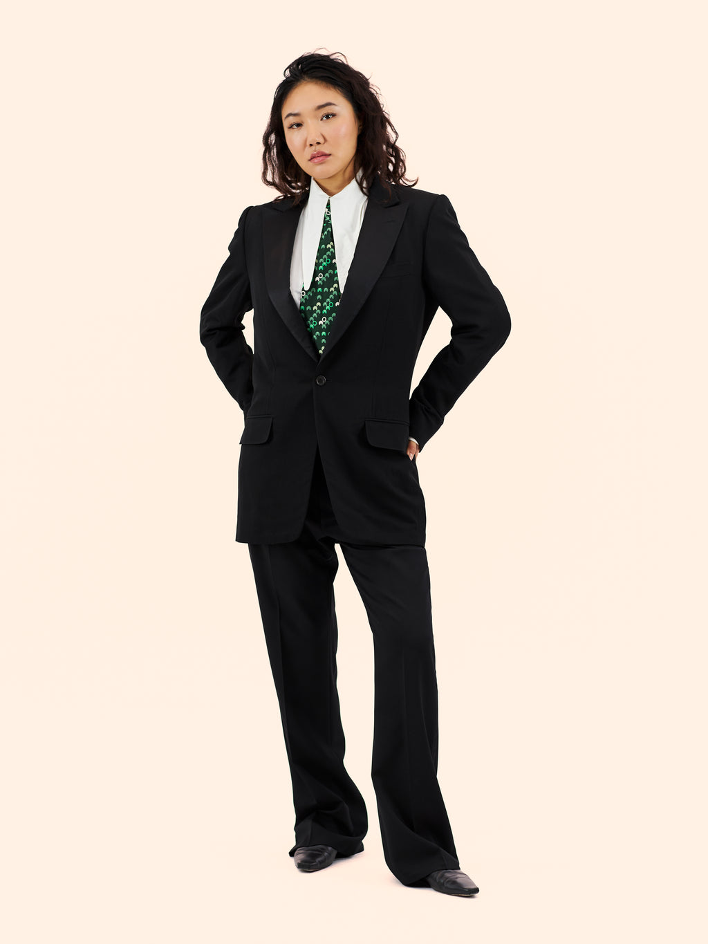 1990'S YVES SAINT LAURENT LE SMOKING SUIT