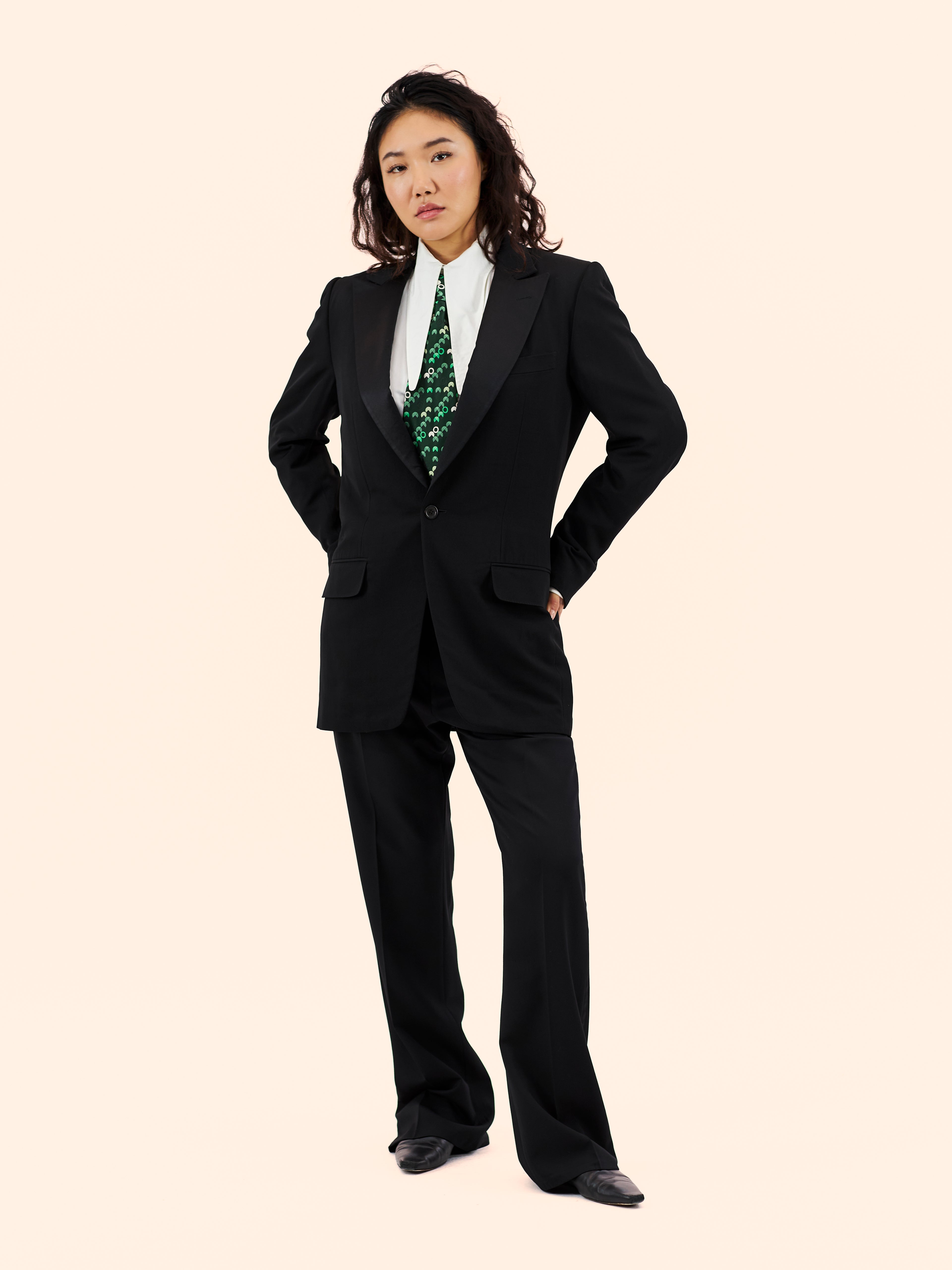 1990'S YVES SAINT LAURENT LE SMOKING SUIT