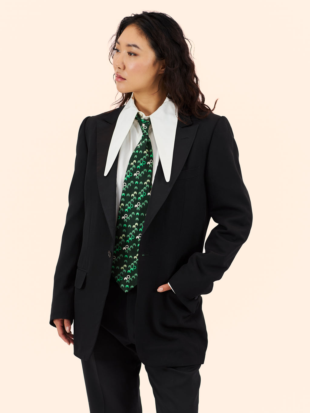 1990'S YVES SAINT LAURENT LE SMOKING SUIT