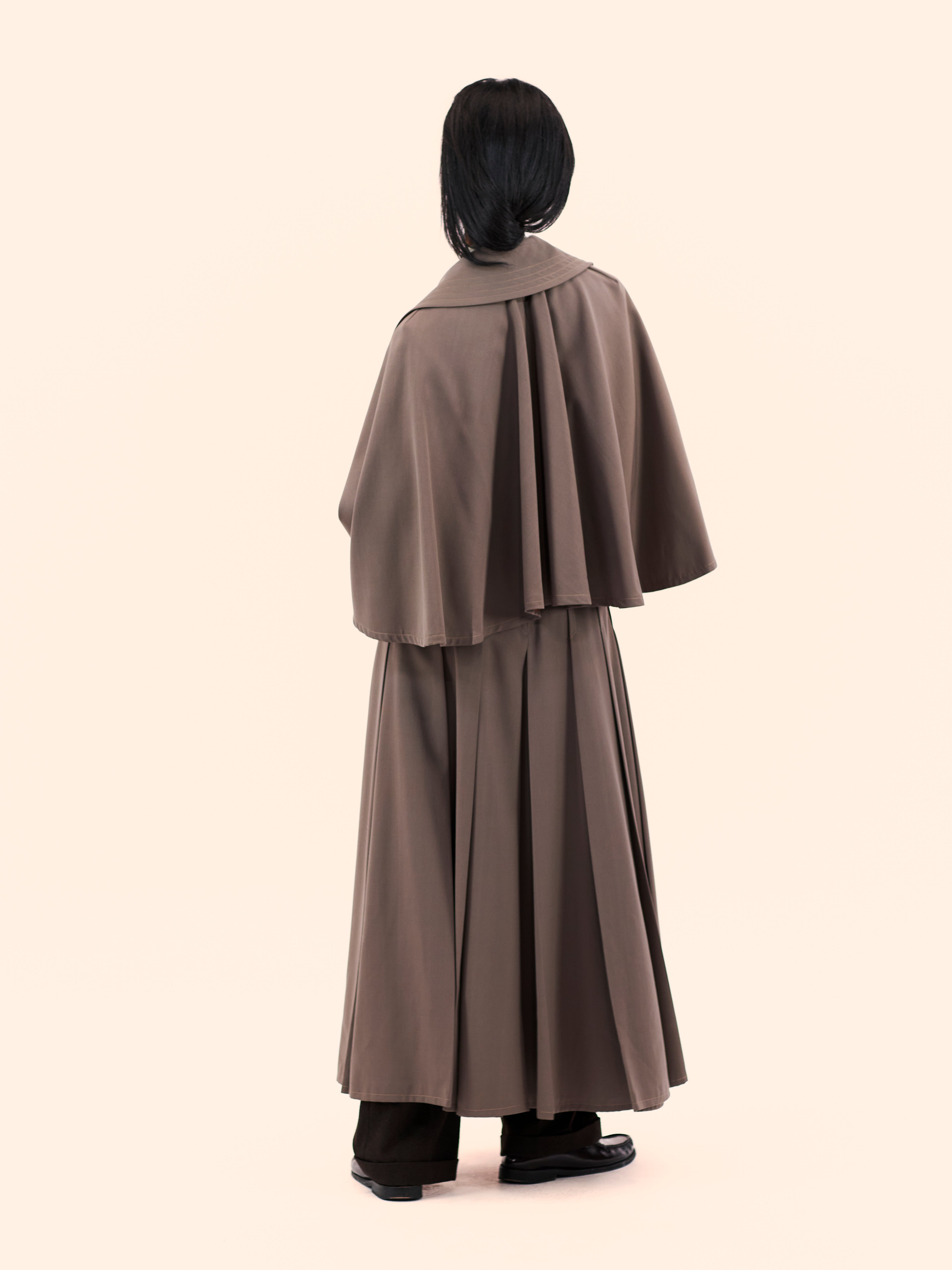 1970'S MARRIAN MCDONNELL CAPED TRENCH