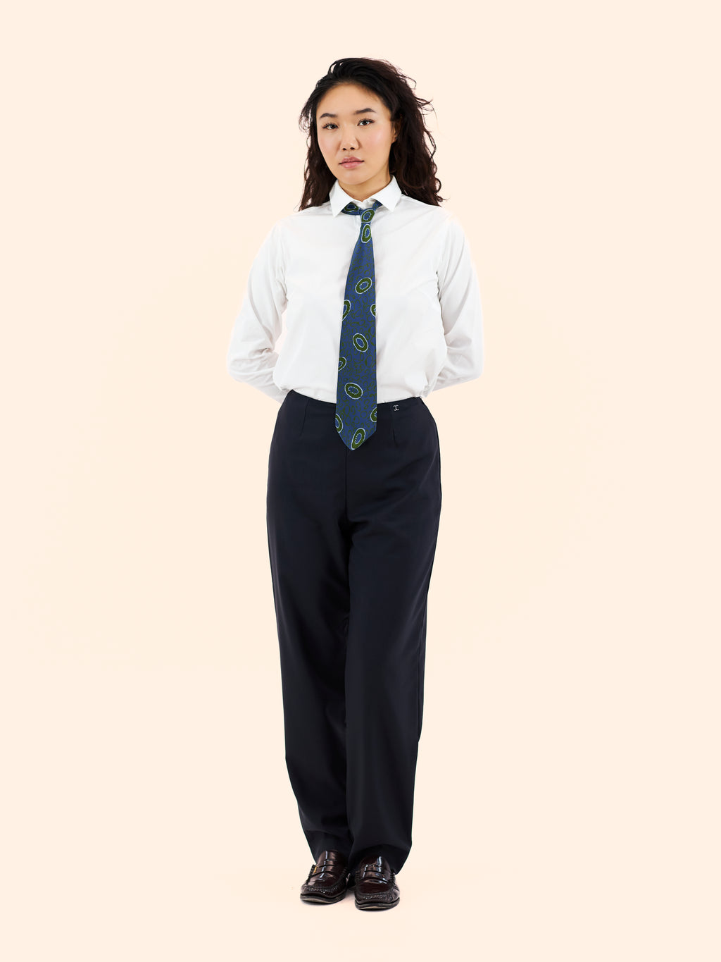 A/W 00-01 CHANEL BY KARL LAGERFELD NAVY TROUSER