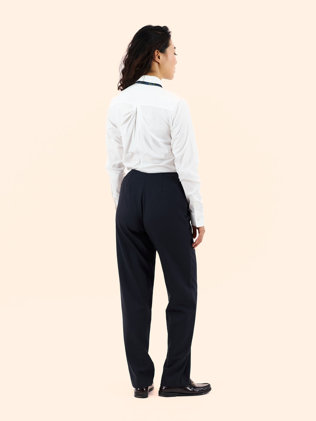 A/W 00-01 CHANEL BY KARL LAGERFELD NAVY TROUSER
