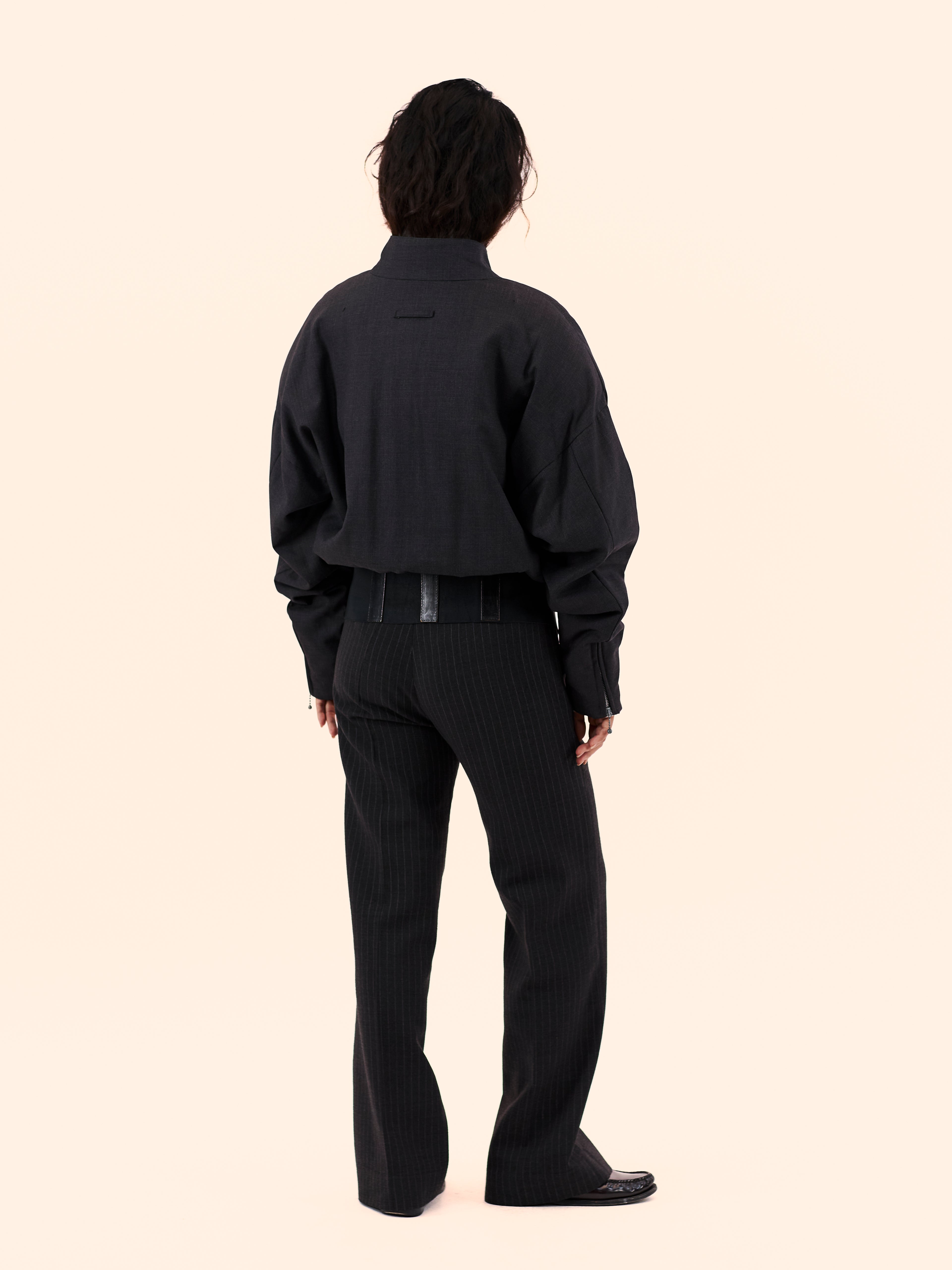 1980'S JEAN PAUL GAULTIER BELTED BOMBER JACKET