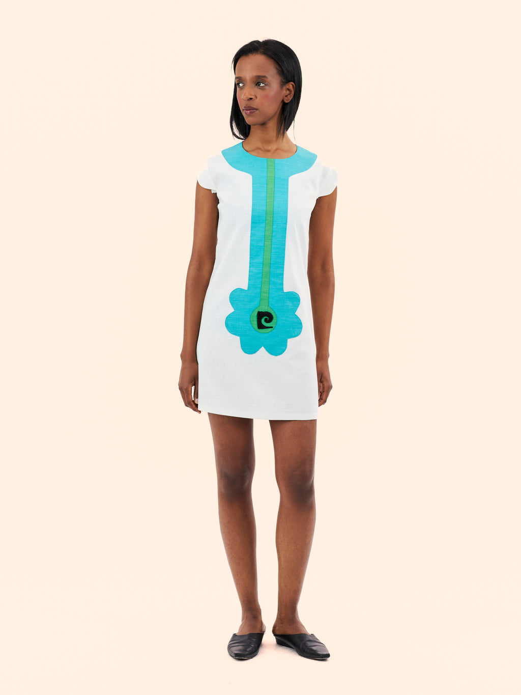 1970 PIERRE CARDIN FOR SPAULDING SUMMER DRESS
