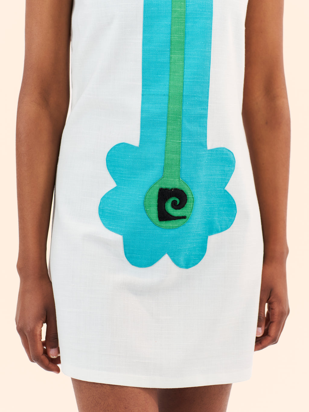 1970 PIERRE CARDIN FOR SPAULDING SUMMER DRESS