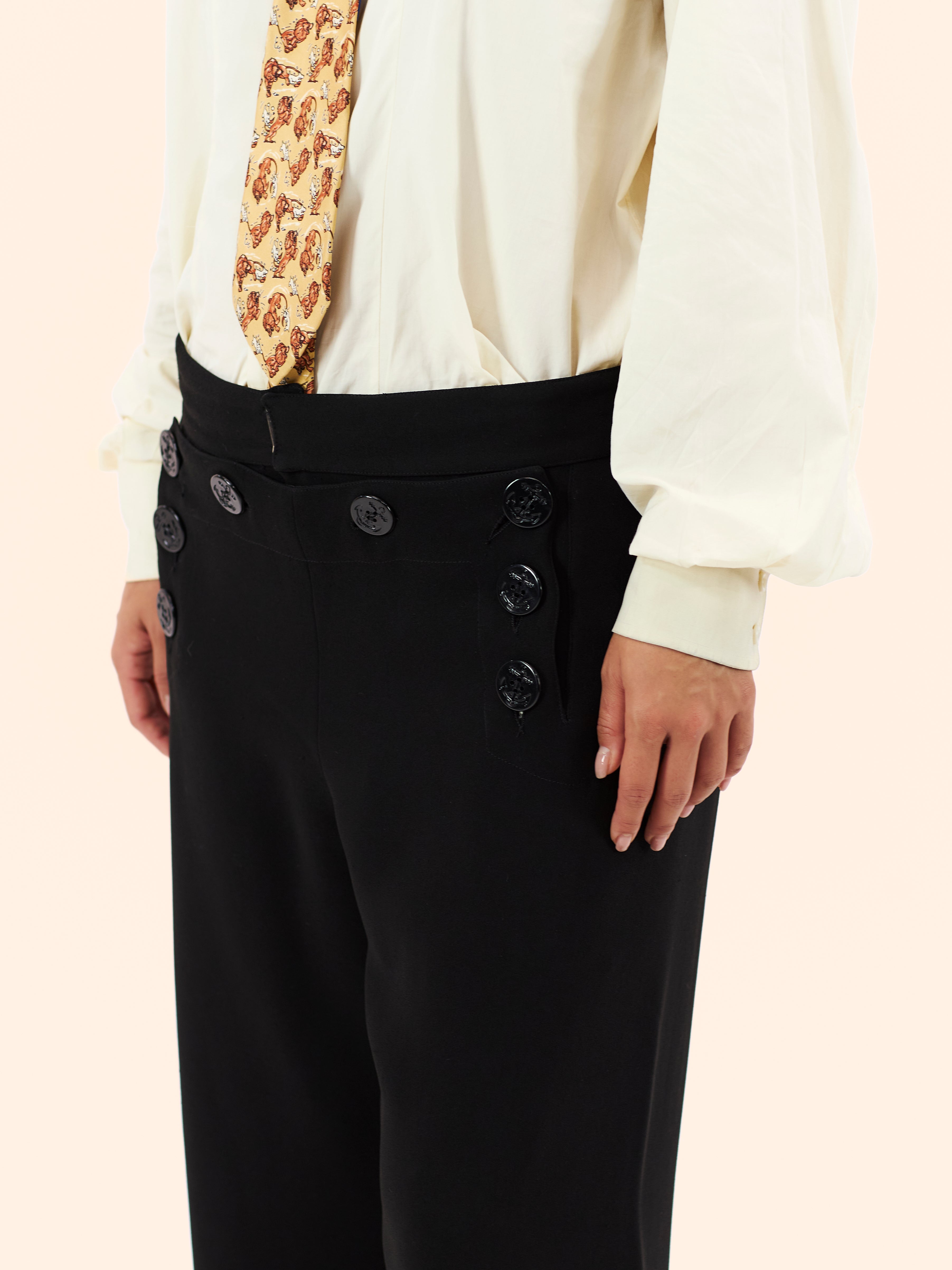 JEAN PAUL GAULTIER SAILOR TROUSERS