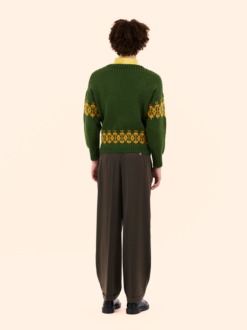 1960'S WOOL FISHERMAN JUMPER