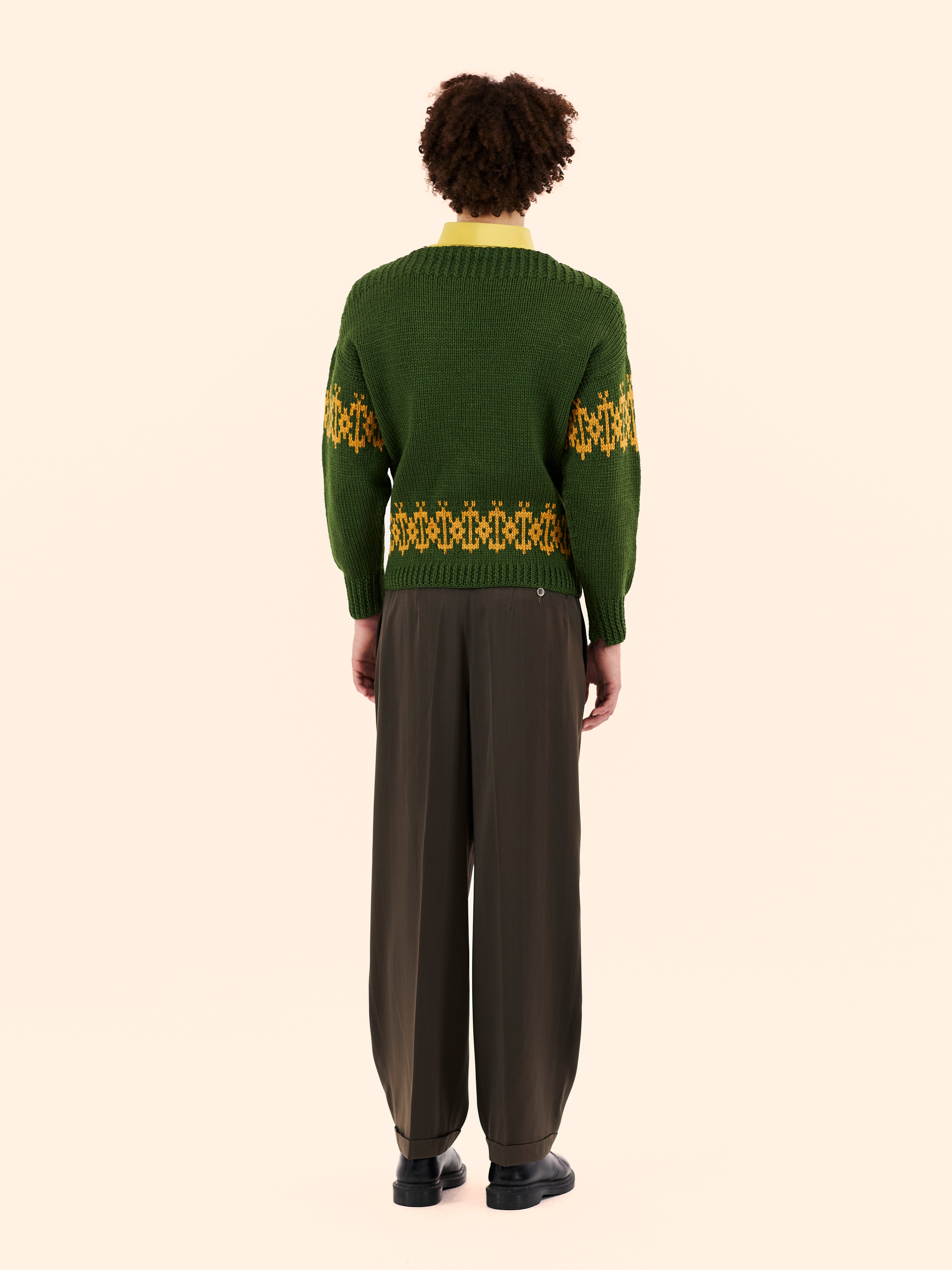1960'S WOOL FISHERMAN JUMPER