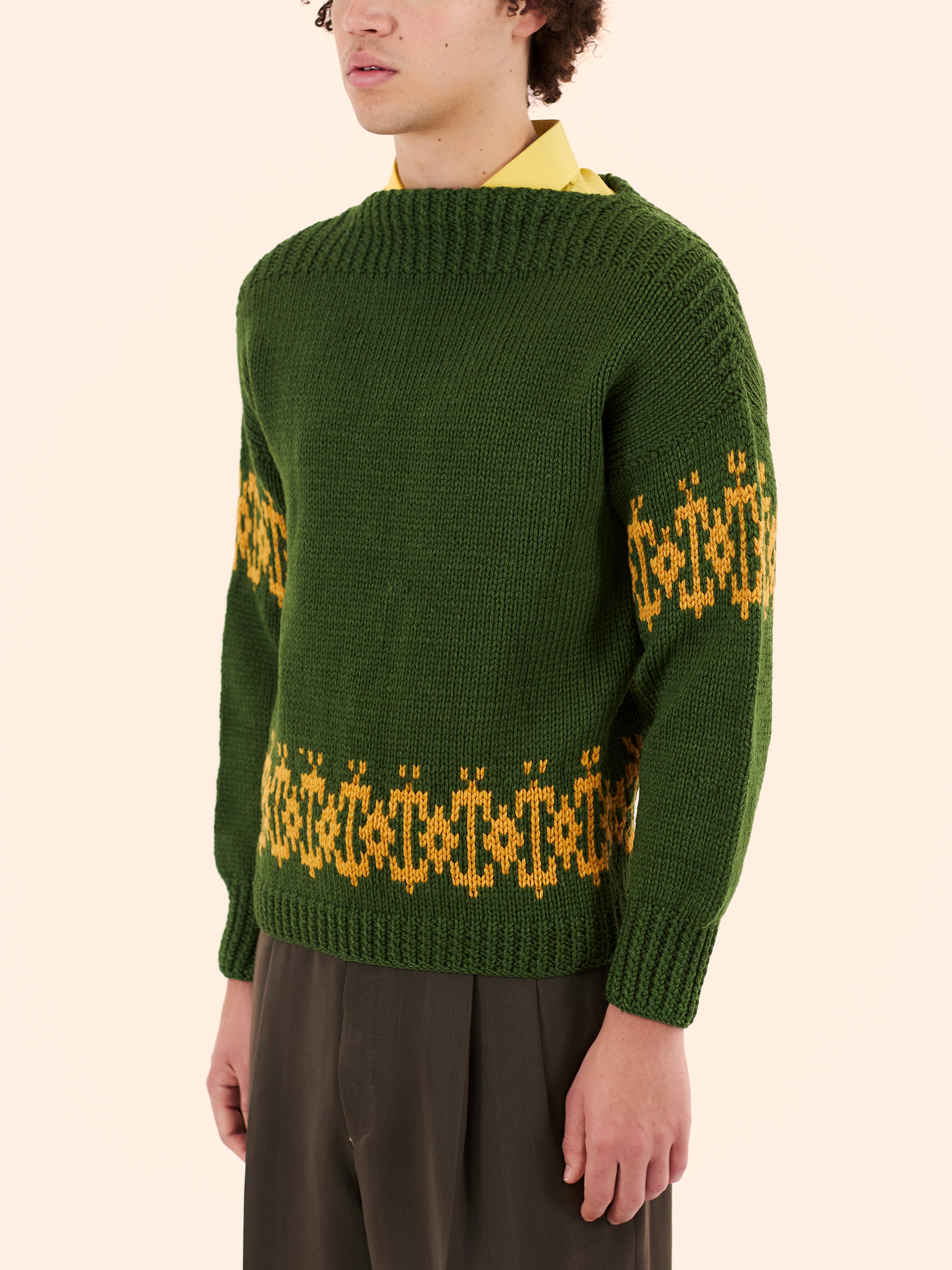 1960'S WOOL FISHERMAN JUMPER