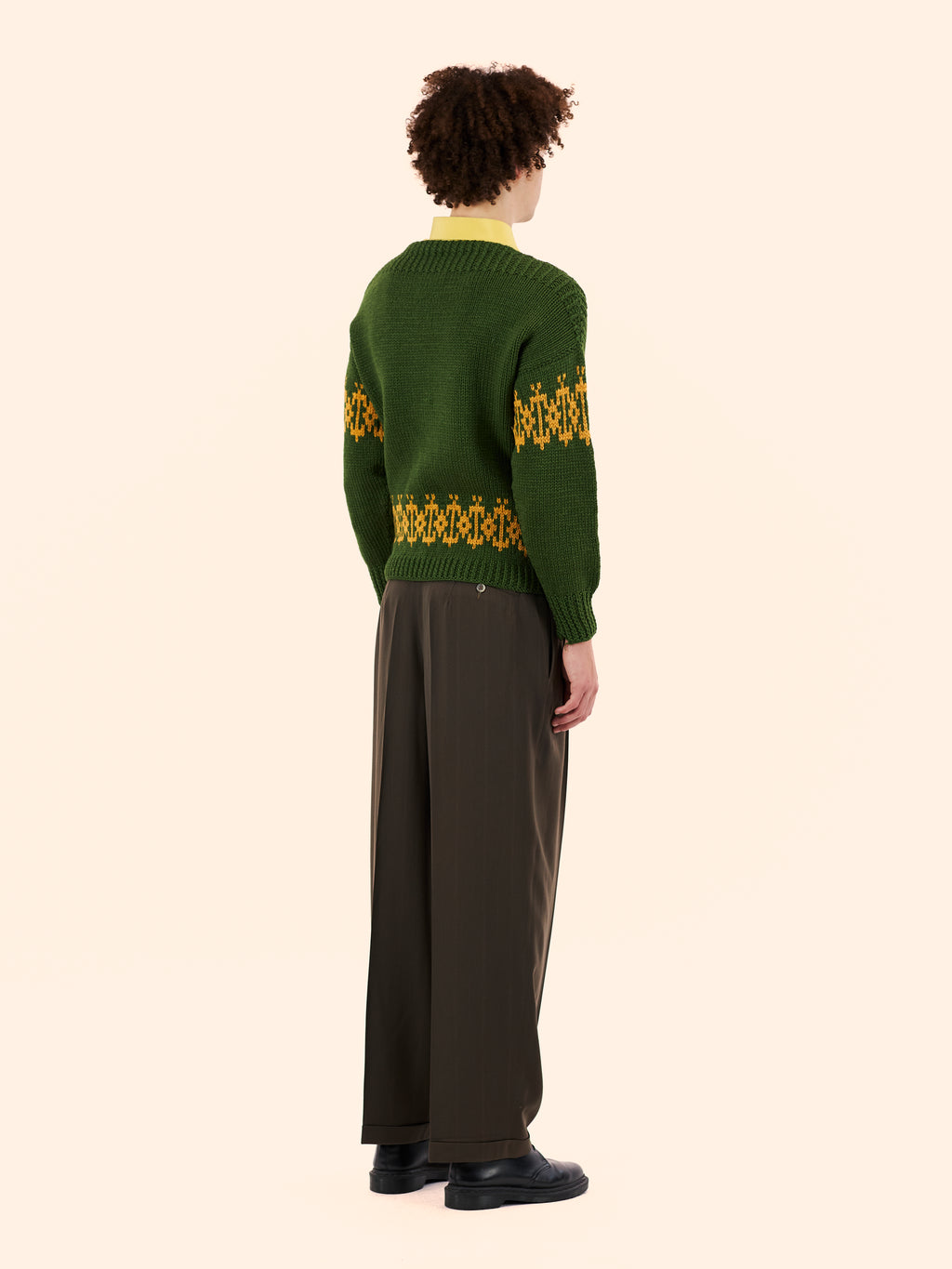 1960'S WOOL FISHERMAN JUMPER